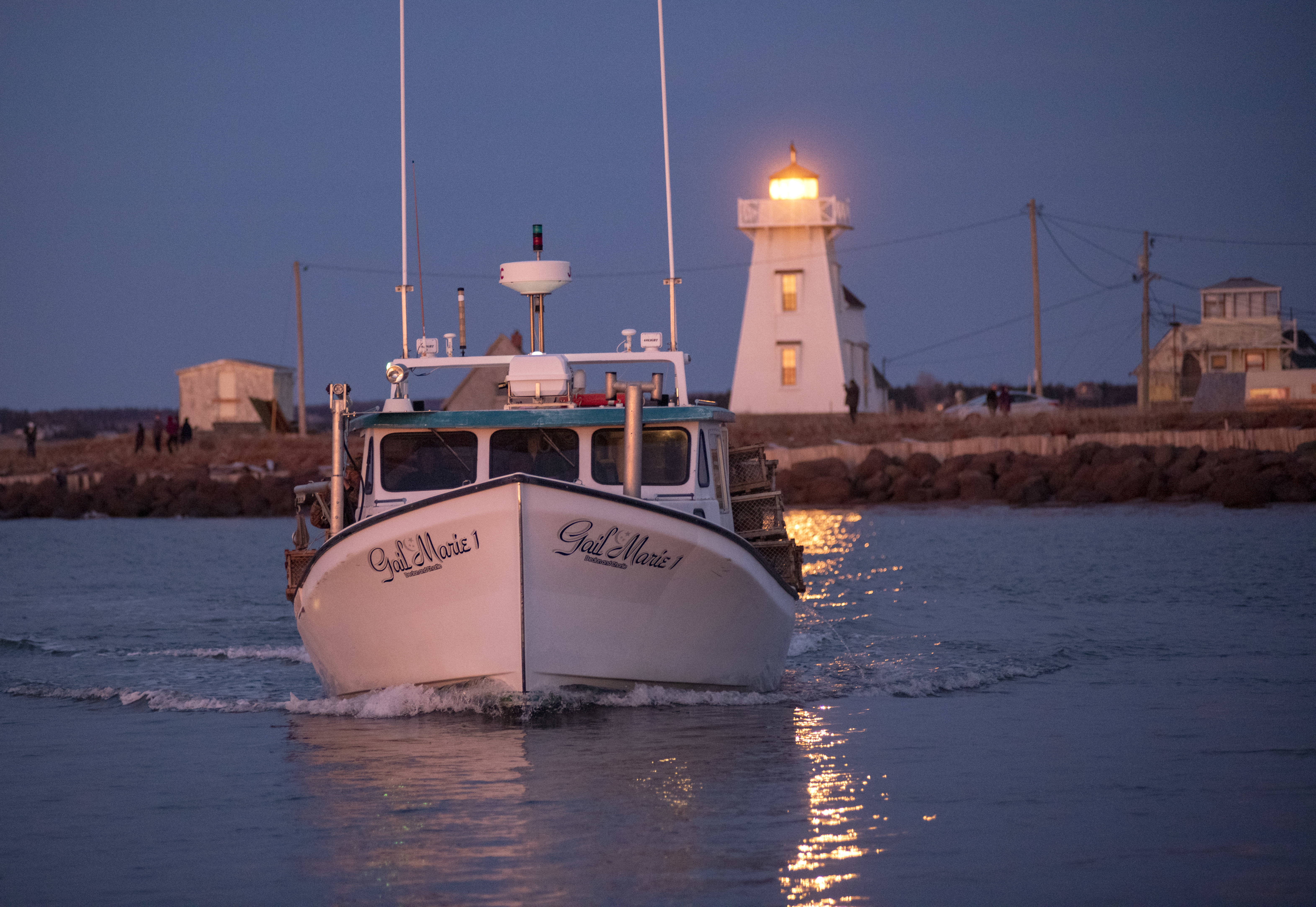 The North Rustico Harbour Lighthouse was named a P.E.I. heritage place in 2012. (Brian McInnis/CBC)​