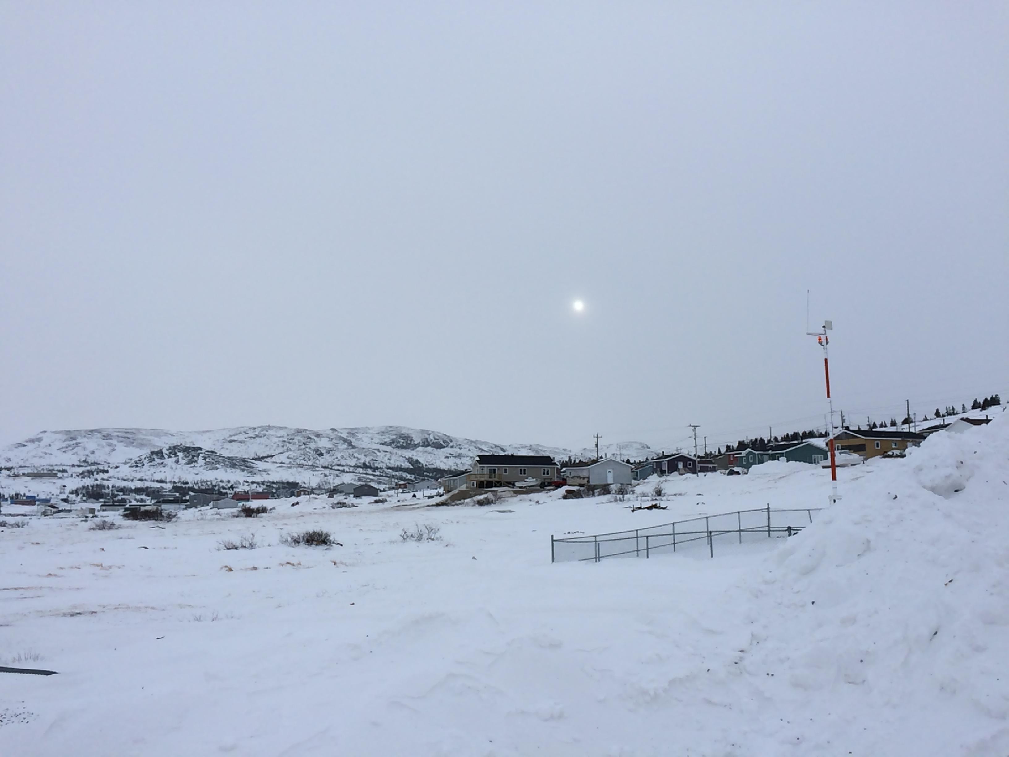 Late afternoon in Nain. (Jen White/CBC)