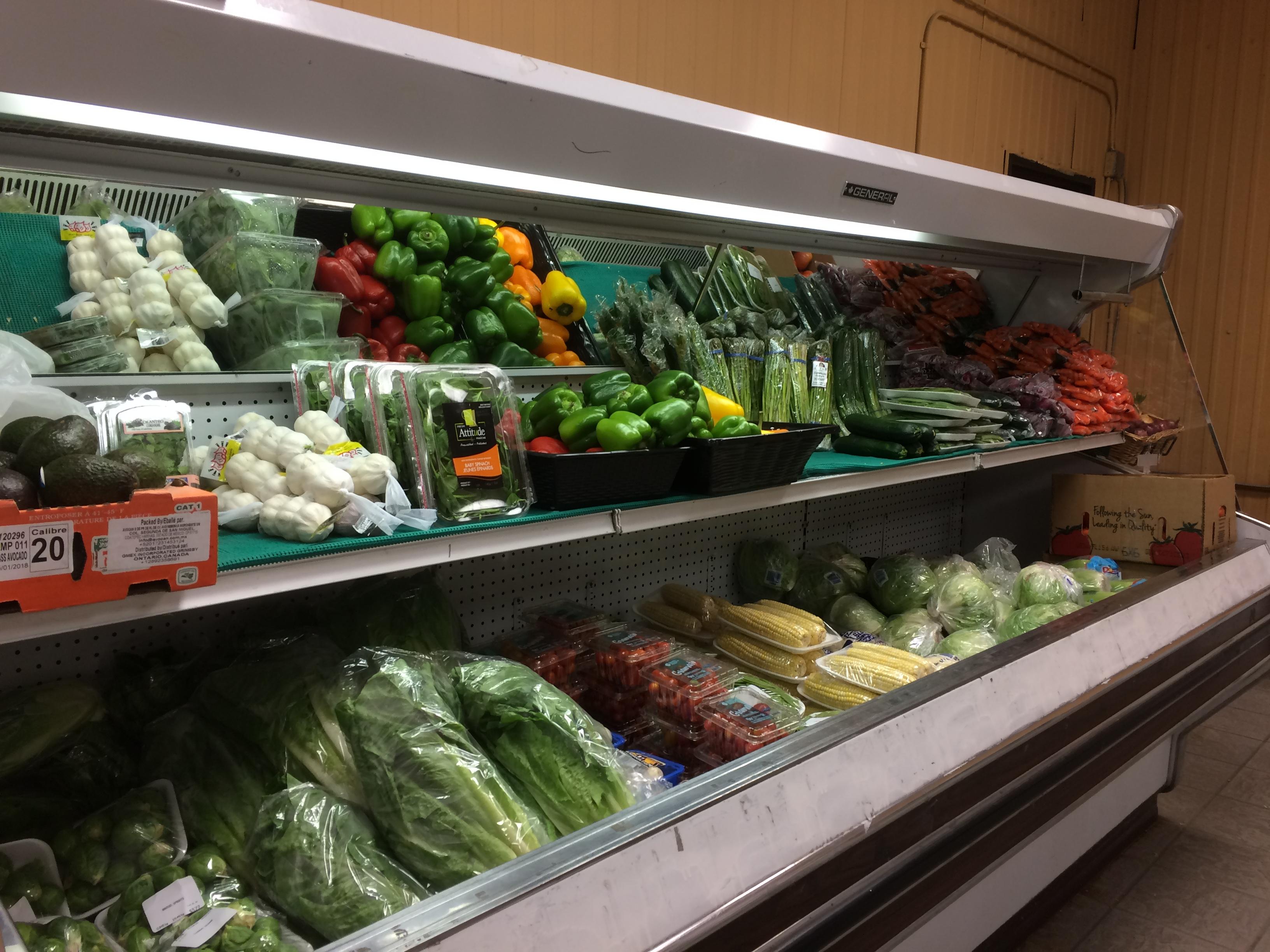 Vegetables, including everything from avocados to zucchini. (Jen White/CBC)