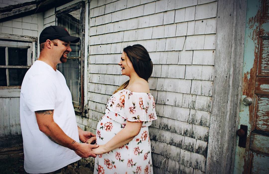 Nick Beaton said he and his wife, Kristen, shown her during her first pregnancy, had a perfect life with their young son. She had just found out she was pregnant with their second child when she was killed. (Nick Beaton/Facebook)