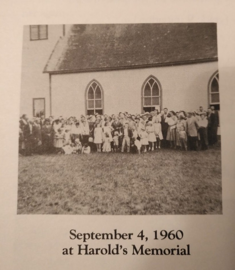 Arlene Mar said her family held a memorial for Harold Thompson a year after the crash. “Church was packed. And the families knew him well.” (Submitted by Arlene Mar)