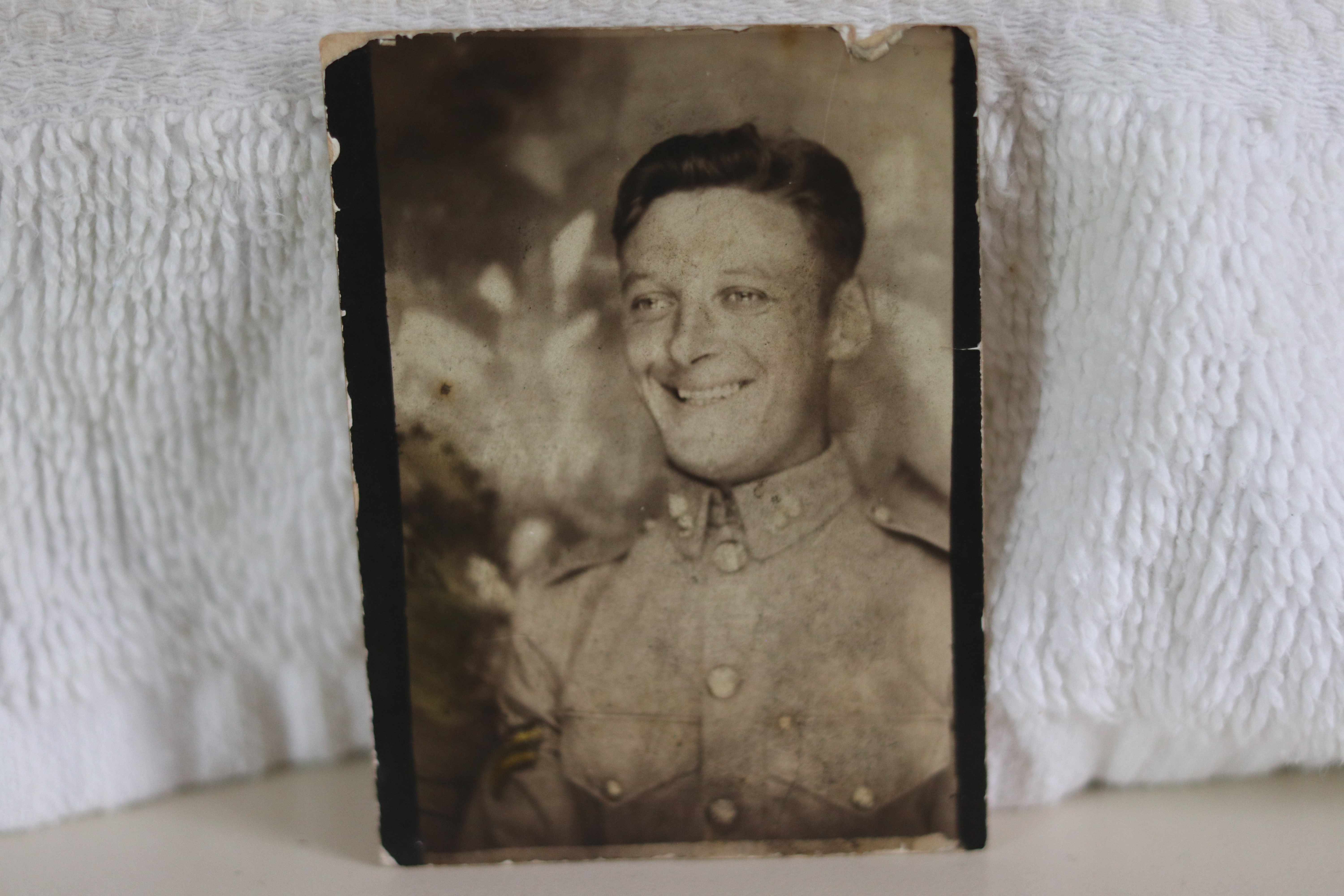 Rushton never spoke of the trauma of war, choosing instead to focus on the happy moments he shared with his comrades.