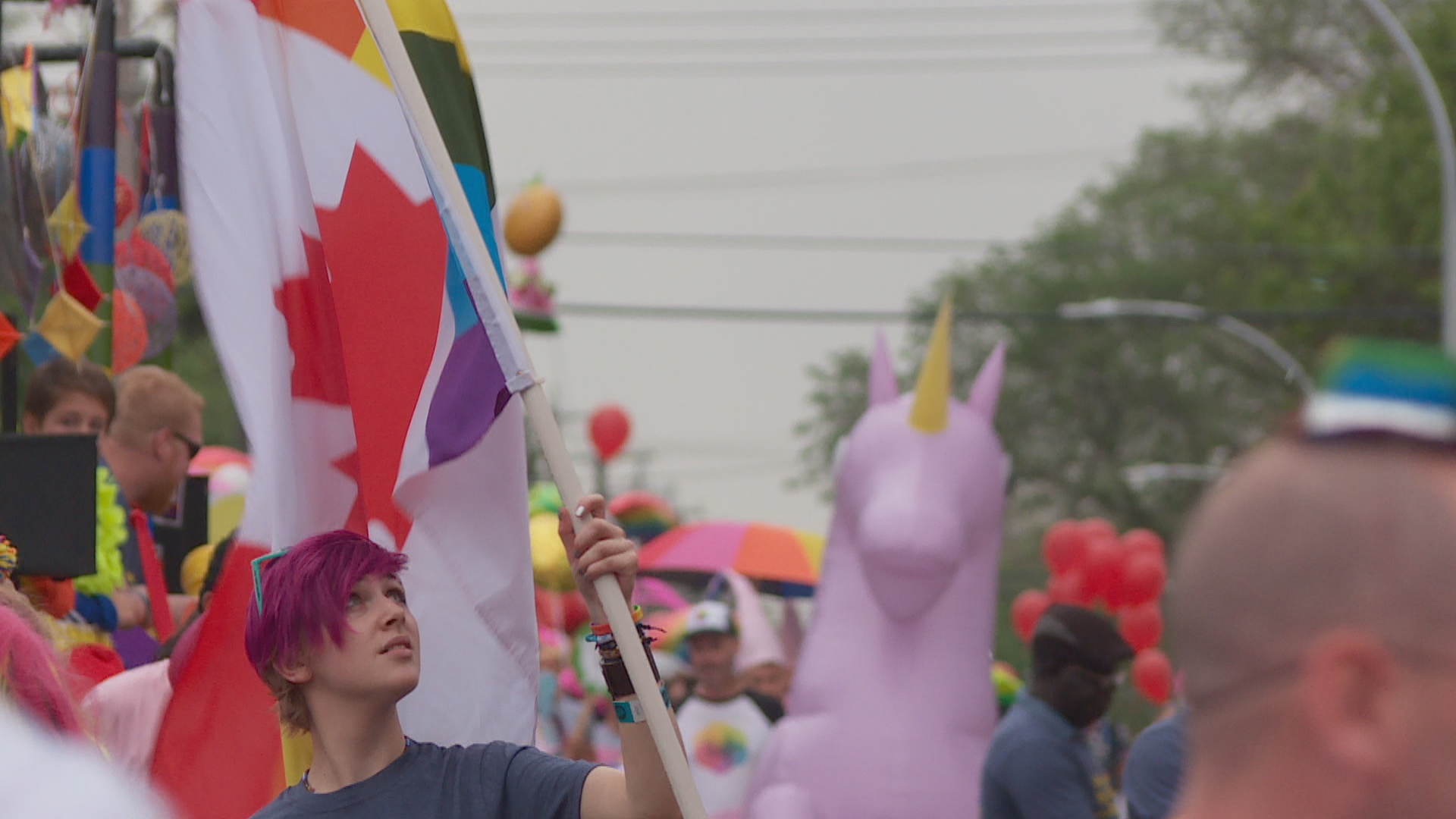 The cornerstone of Pride month, the Pride festival was cancelled this year. (Zoe Todd/CBC)