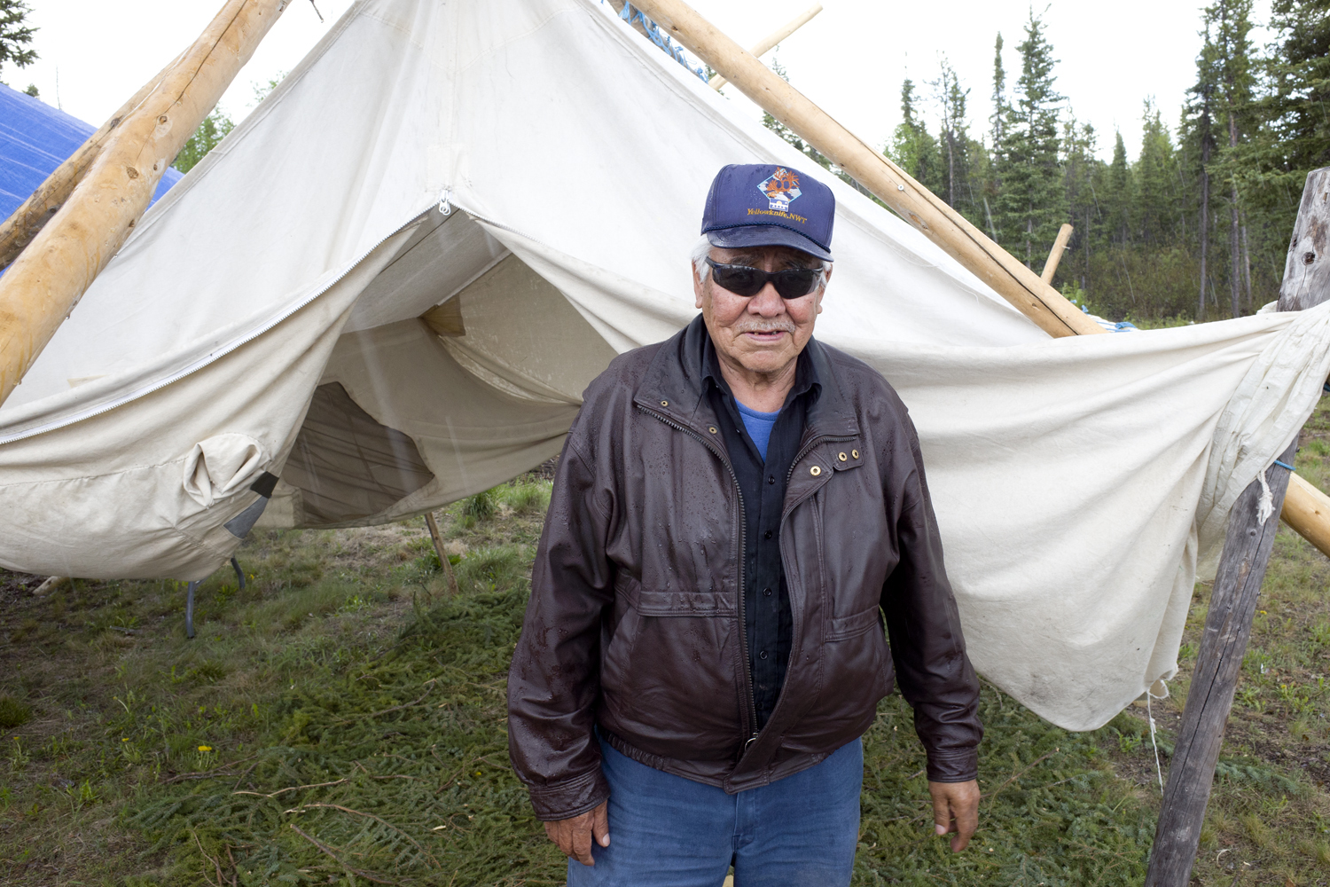 Noel Drybones said Tlicho hand games are about 'reuniting and strengthening the bonds between people.' (Walter Strong/CBC)