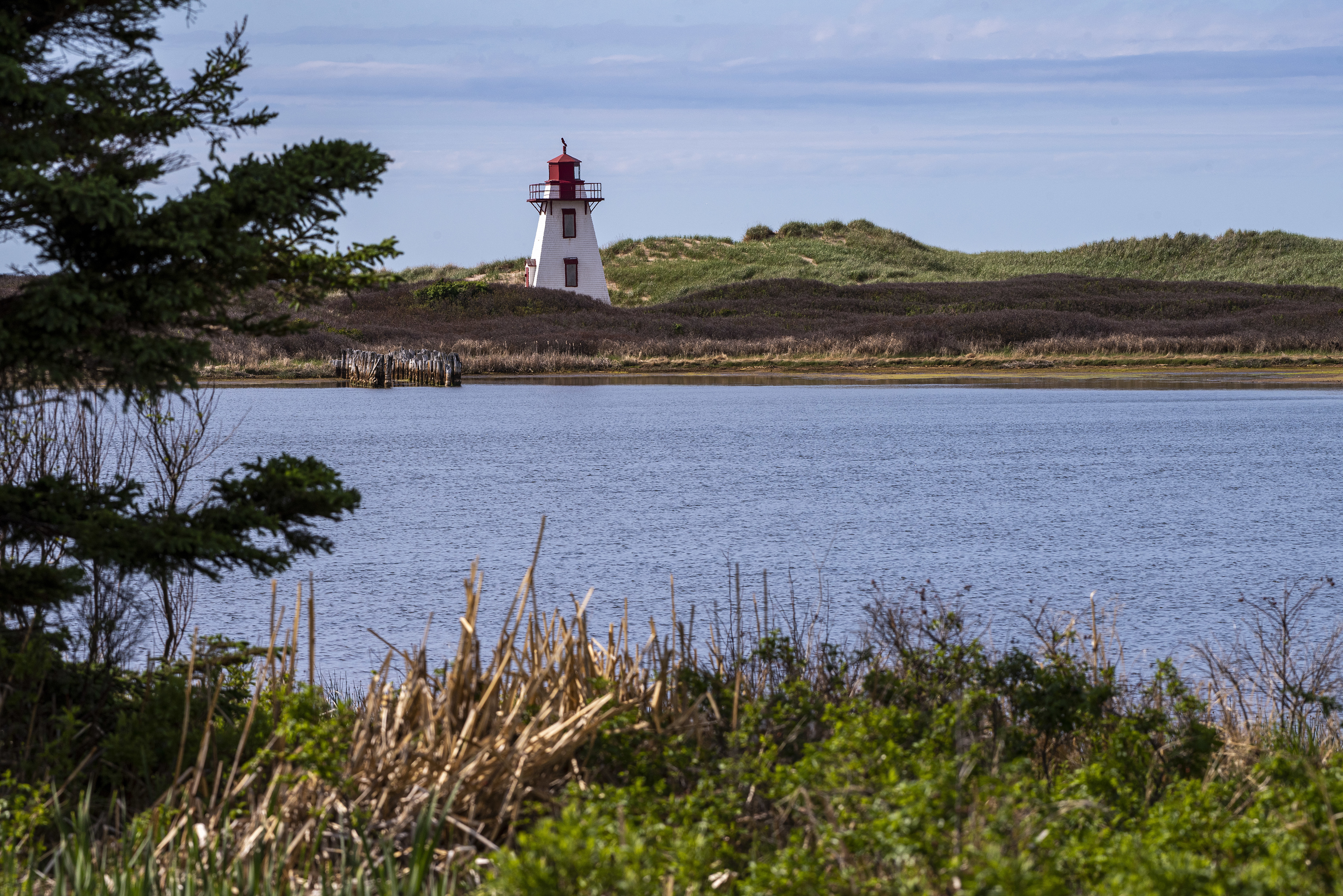 The lighthouse in St. Peters Harbour was decommissioned in 2008. (Brian McInnis/CBC