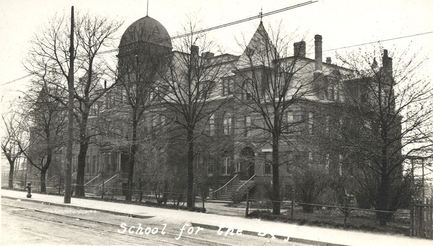 The School for the Deaf in Halifax is shown in 1916. (Halifax Municipal Archives)