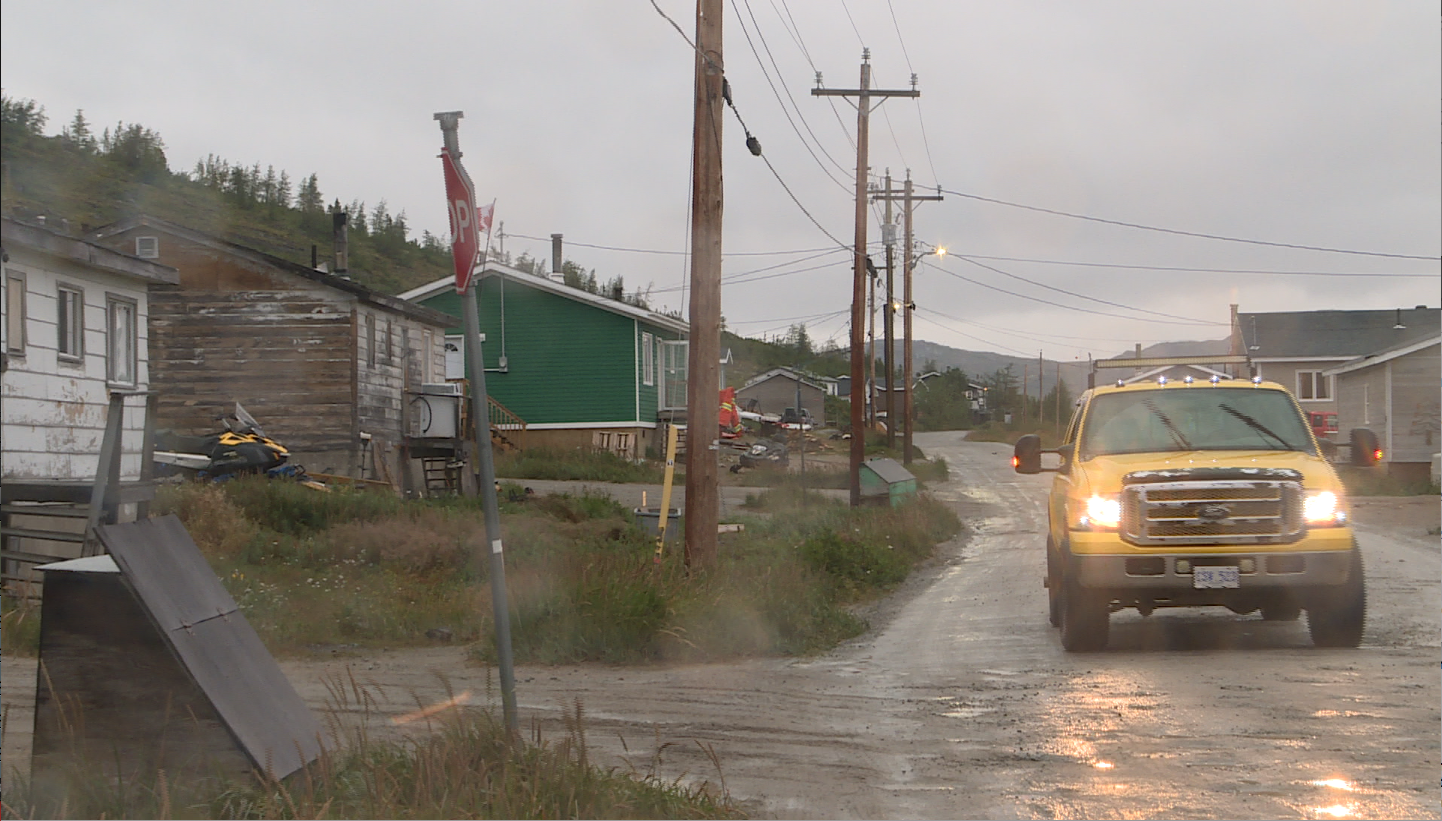 A storm front was about to push through as I spoke with Ikkusek in early September. (Jacob Barker/CBC)