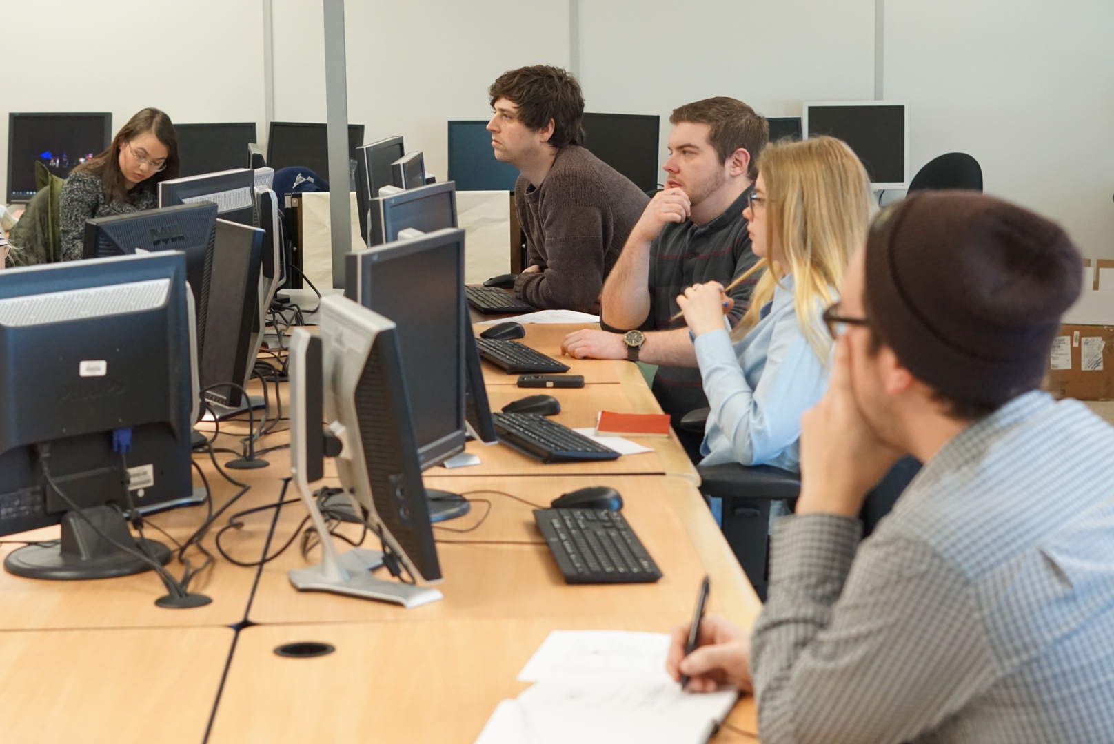 Stephen Miller is studying journalism at the College of the North Atlantic. (Caroline Hillier/CBC) 