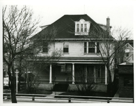 Hamilton's home at 185 Kelvin St., later renamed Henderson Highway, was the centre of his paranormal investigations.