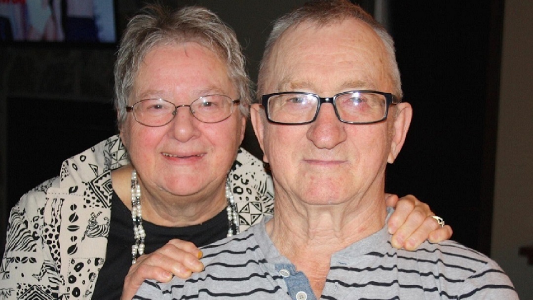 John and Helen Eberherr spent 55 years together in Prince George, B.C., and died in the local hospital just days apart in January 2021. (Submitted by Tracy Glaicar)