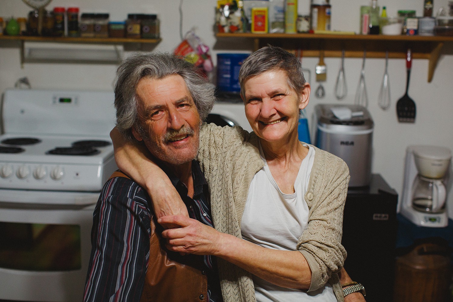 Allen and Ruth Boyer, St. Laurent, Sask. 2018. (Tenille Campbell)