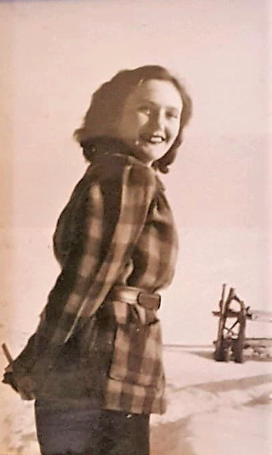 Izetta "Toodie" McKeil was a farm worker's daughter, who knew former New Brunswick premier Richard Hatfield from growing up in Carleton County. They graduated from Hartland High School in 1948. (Submitted by Jan van den Breeman)