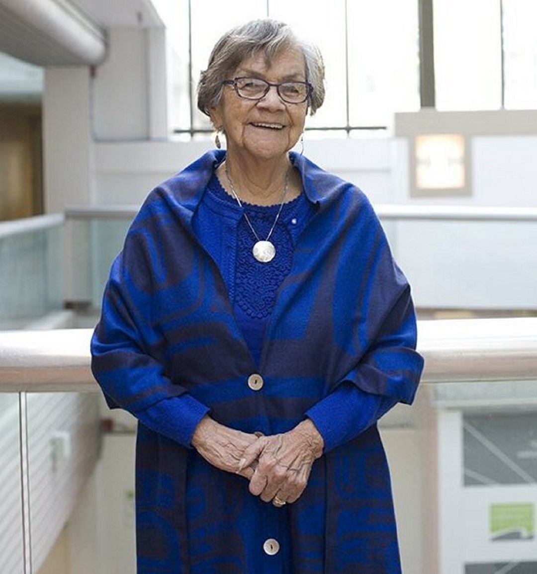 Beloved 'Namgis elder, Lilly Whonnock, died of COVID-19 on Jan. 30, 2021, in Burnaby. (Twitter/@VCCPresident)