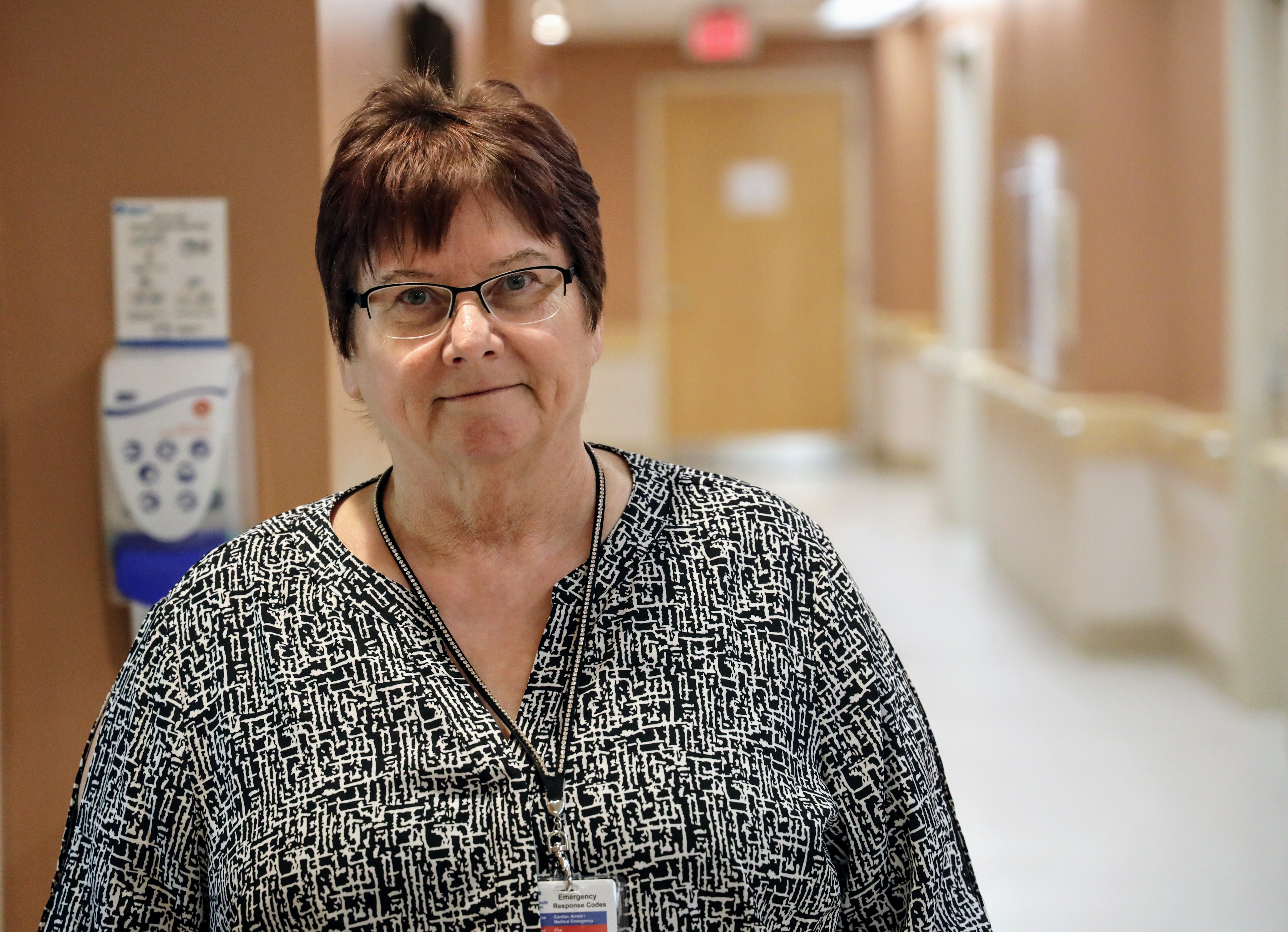 Kathy Beckett has worked Stewart-Hunter since 2006, but has known him much longer. He delivered her three children. 