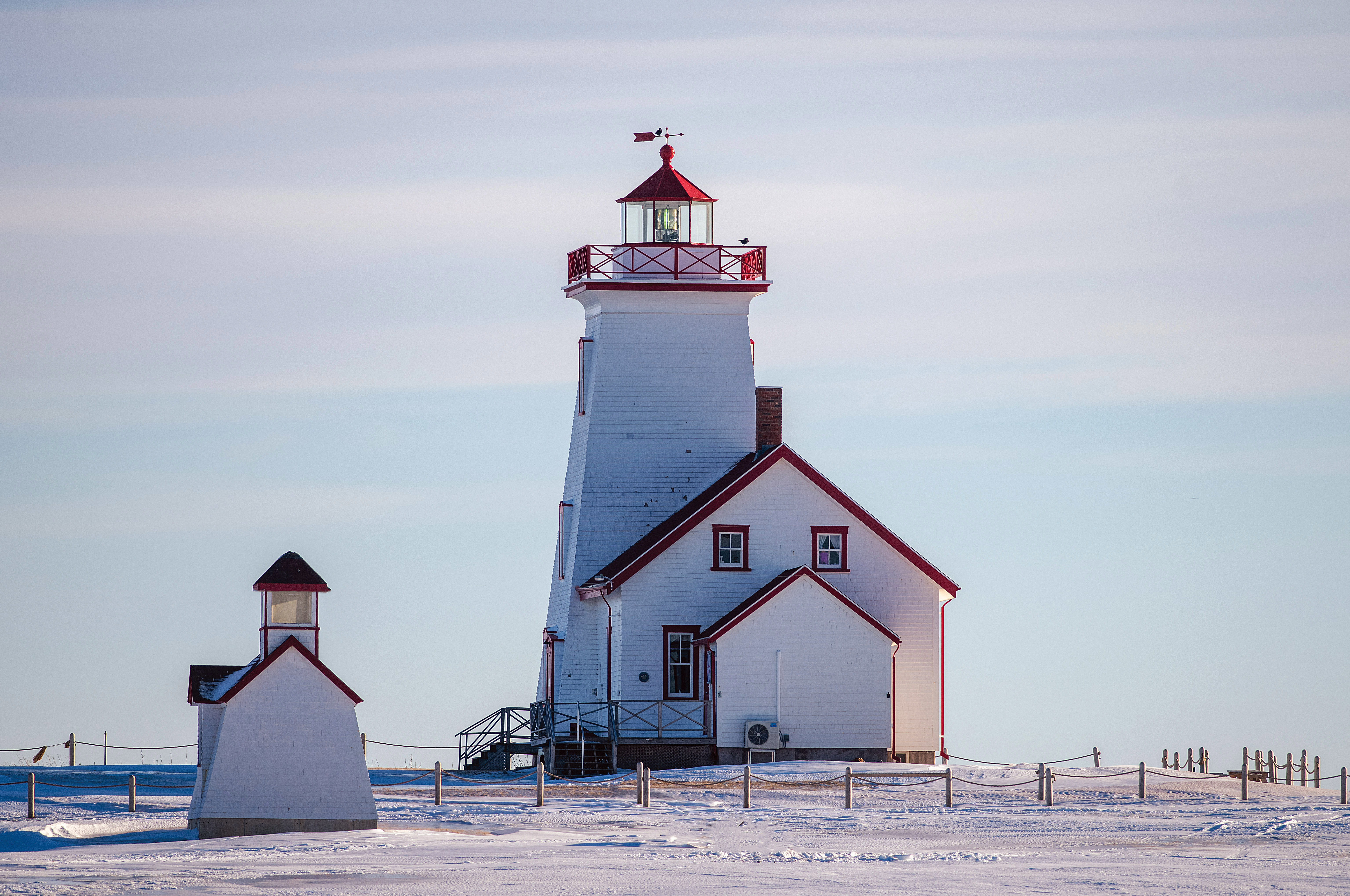 In 2013, the Wood Islands Lighthouse was awarded a provincial heritage place plaque. (Brian McInnis/CBC)