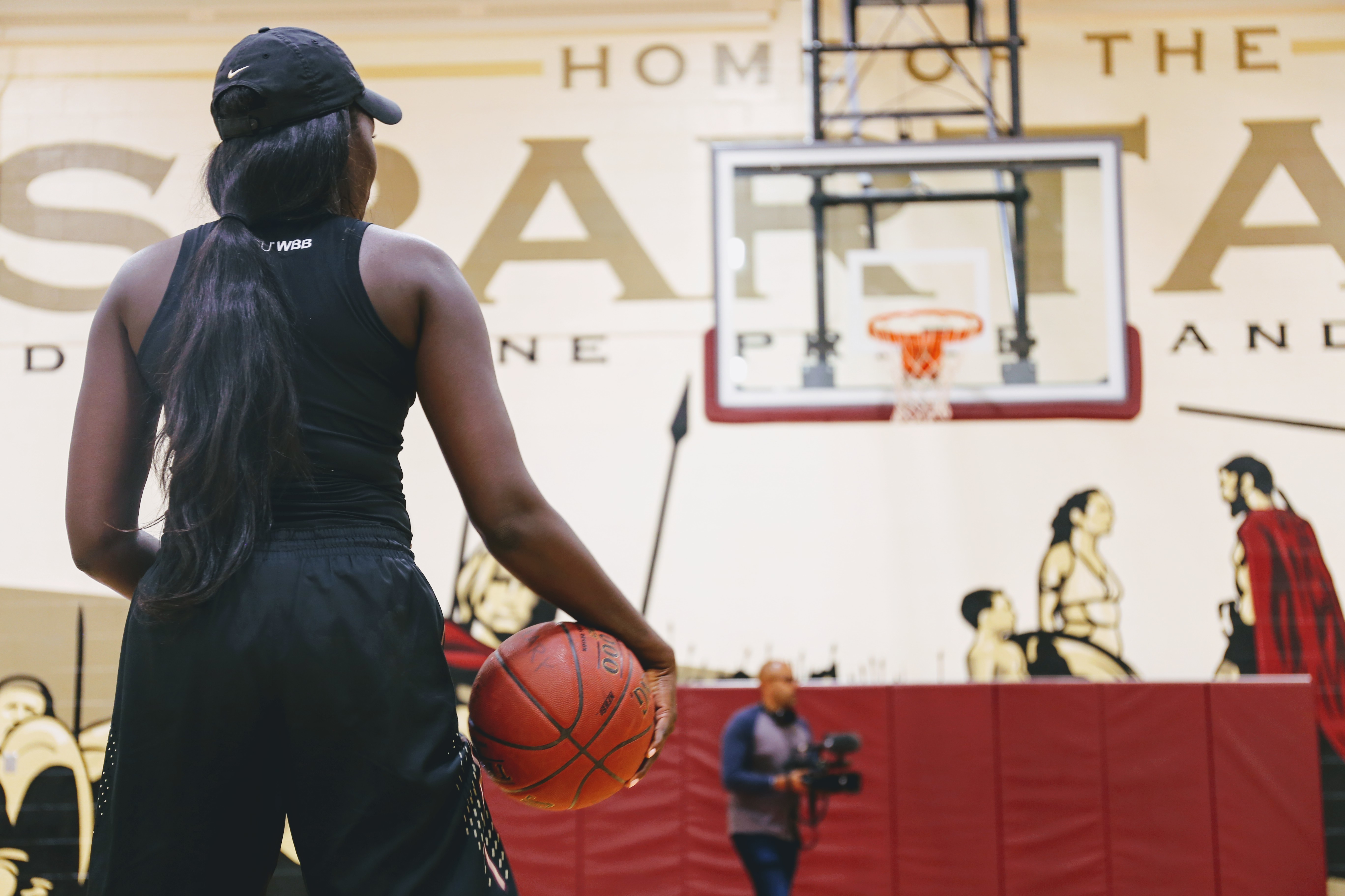 "Don't get distracted": That's the message Bulgak shares with the kids looking at getting into professional sports. 