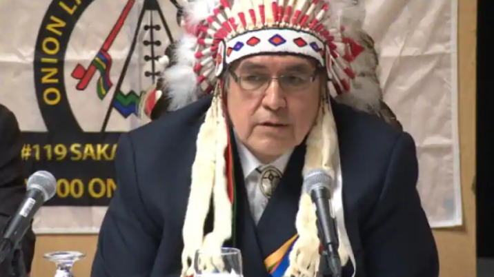 Onion Lake Chief Wallace Fox was a vocal opponent of the Conservative federal government's legal efforts to force First Nations to release financial information. (CBC)