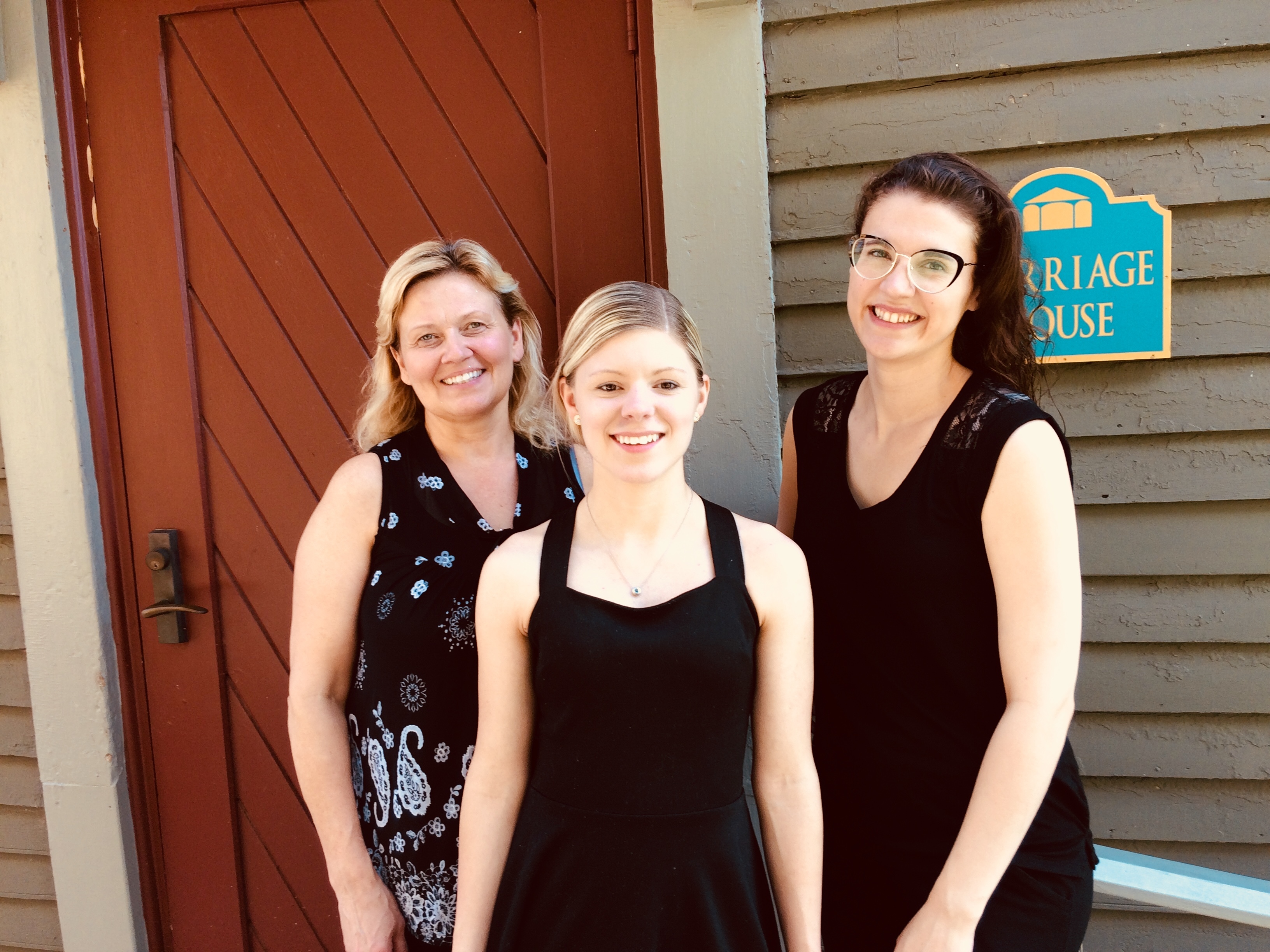 Producer and director Michelle Banks, choreographer Janelle Banks and music director Morgan Wagner. (Sarah Keaveny-Vos/CBC)