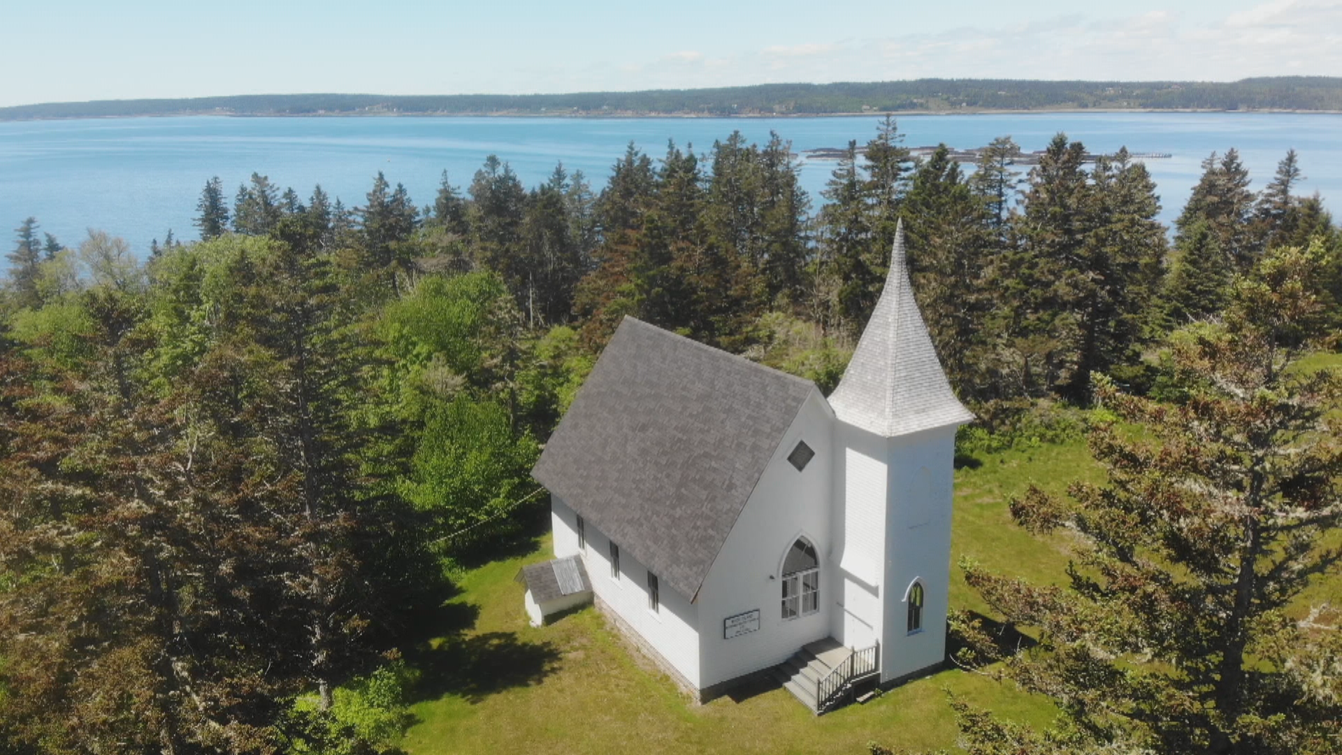 The Wood Island Reformed Baptist Church was established on June 4, 1922, and is maintained today by volunteers. (Shane Fowler/CBC)