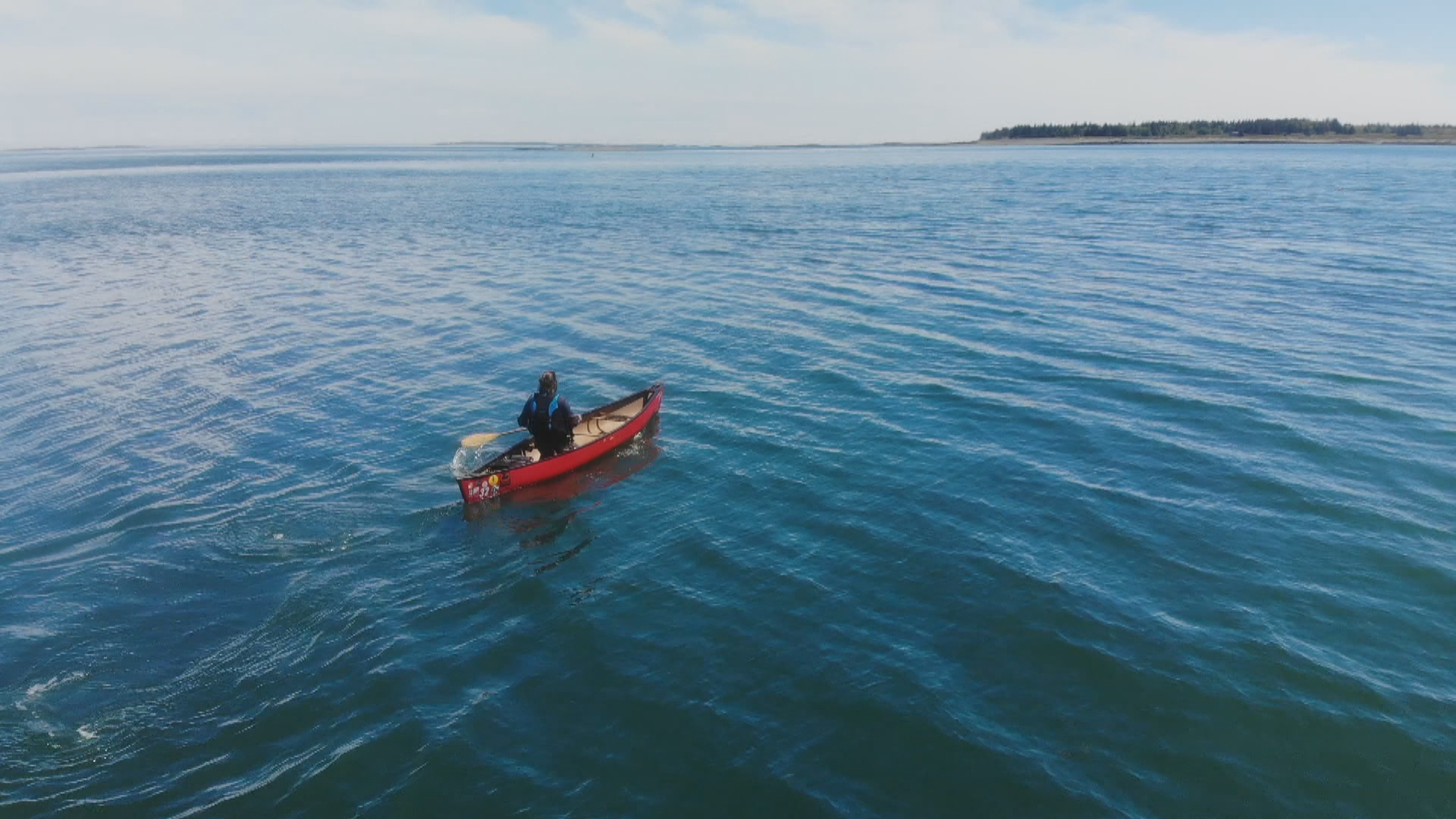 Canoes and kayaks can be used to get to Wood Island, but most visitors rely on skiffs and boats with engines to ferry themselves and equipment. (Shane Fowler/CBC) 