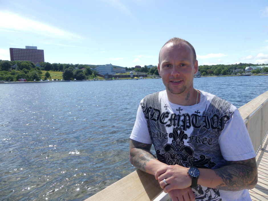 Richard Driscoll spent the majority of his adult life behind bars. He credits a prison publication for helping him get out for good. (Ariana Kelland/CBC)