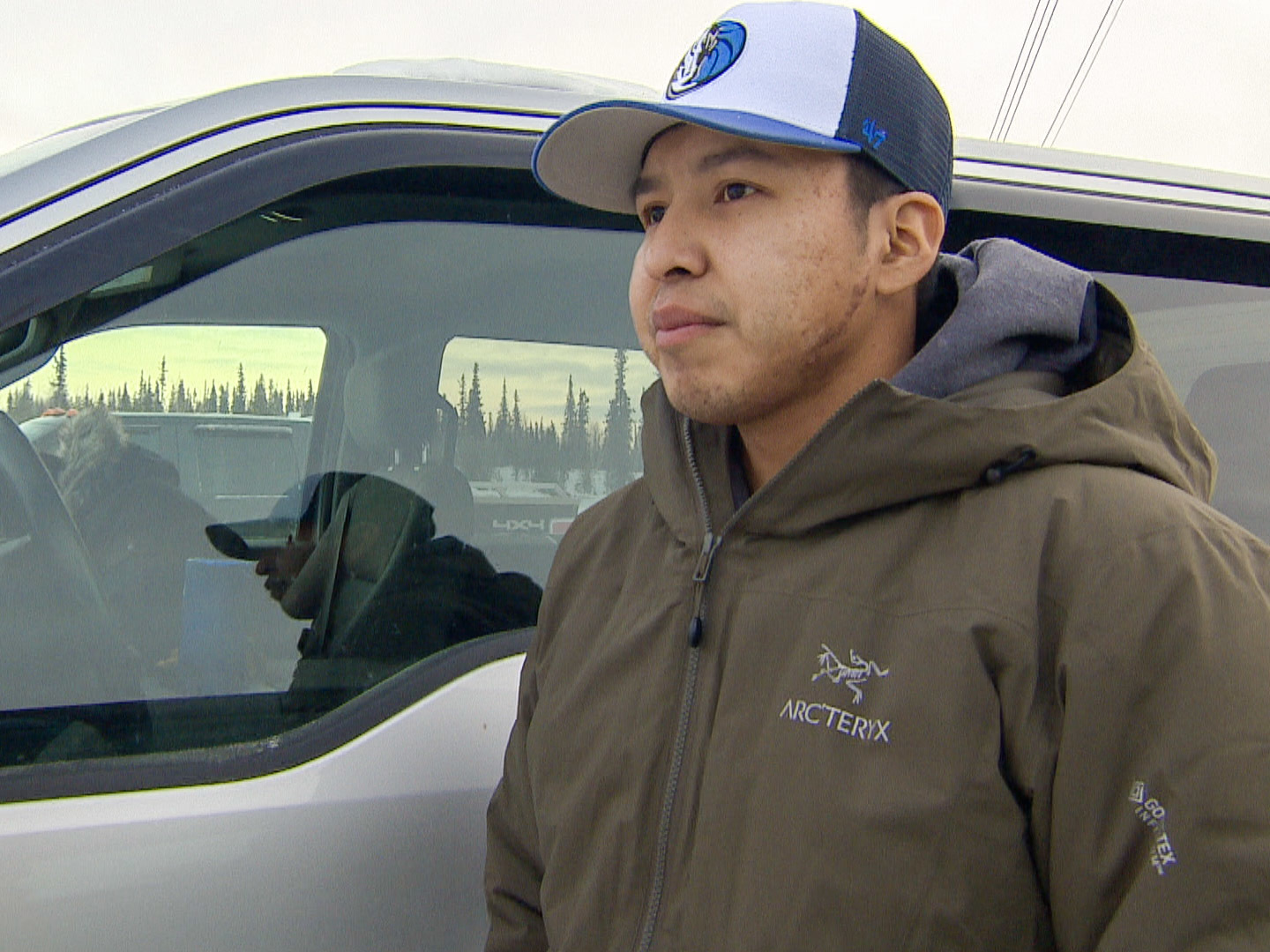 Boris Eyakfwo, a Gameti resident, says the pandemic has made it even harder than normal to access groceries, so people are trying to hunt more country food.  (Sidney Cohen/CBC)