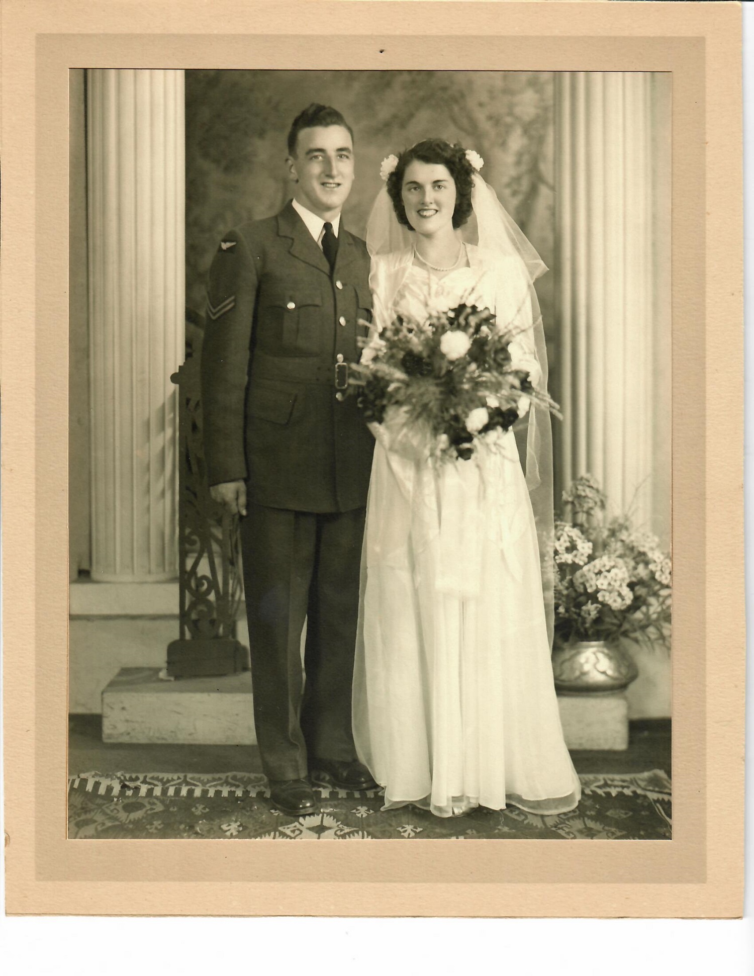 Robert (Bob) and Joan Proctor were married Aug. 15, 1945. (Submitted by Proctor family)