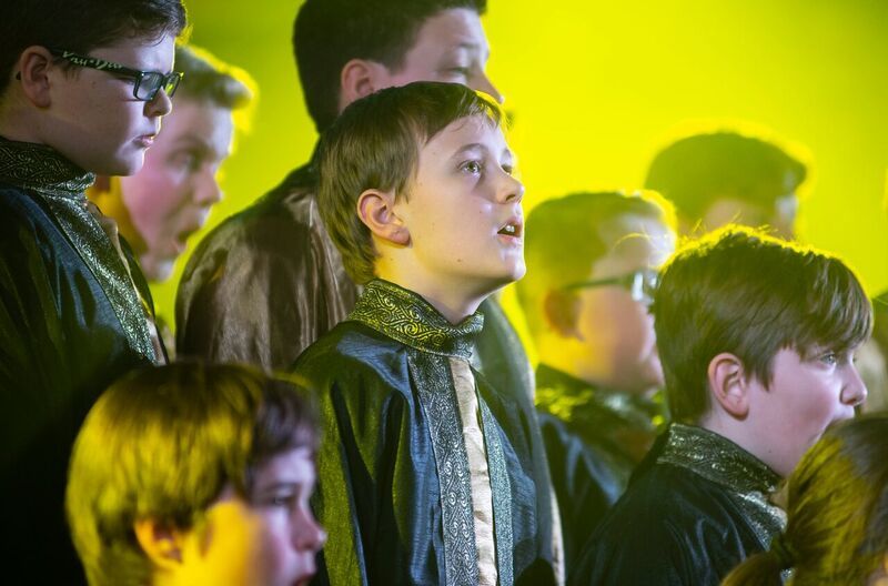 Members of the Atlantic Boychoir range in age from eight to 22.  (Greg Locke)