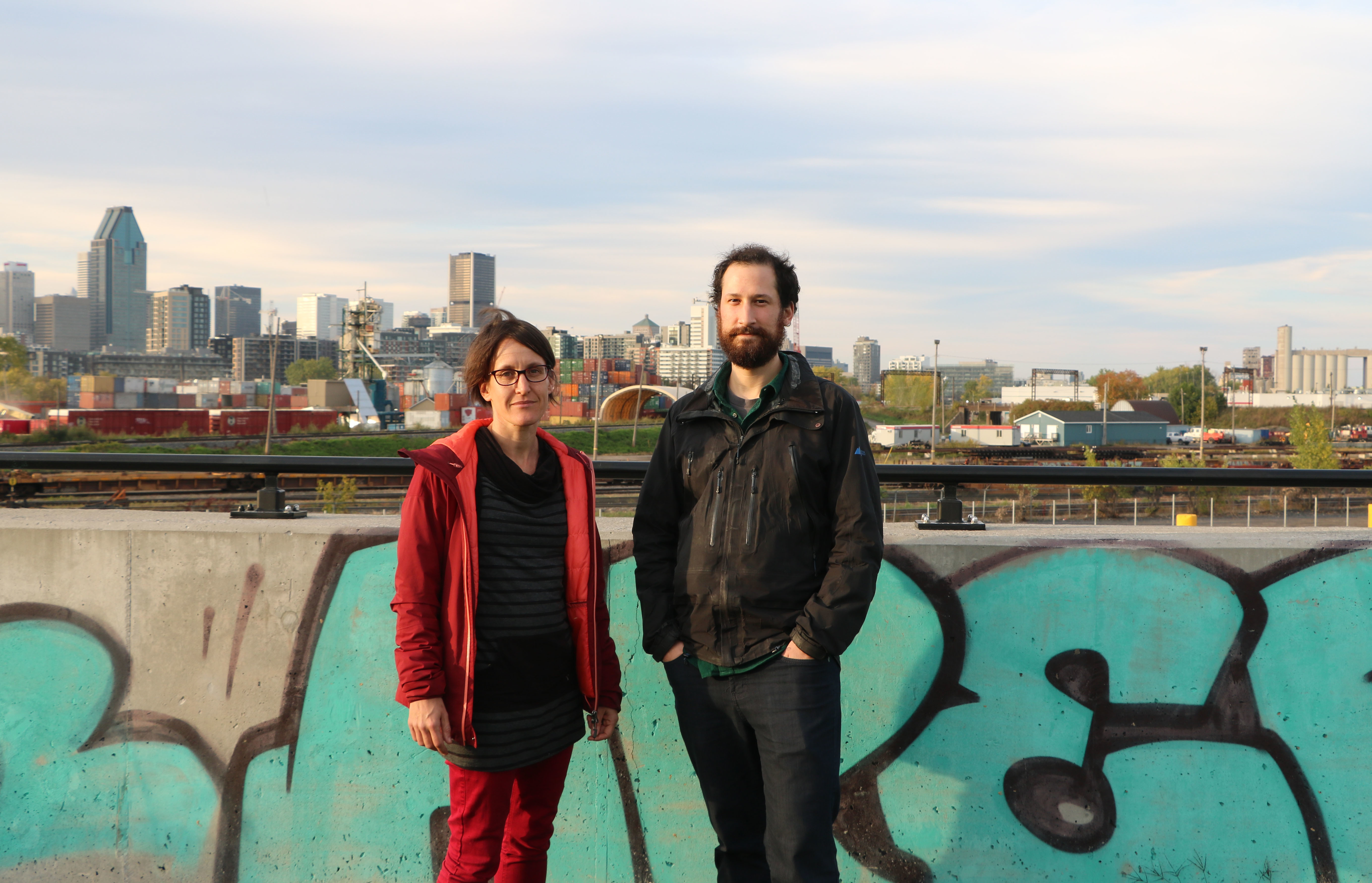 Karine Triollet and Cédric Glorioso-Deraiche have a plan they say will help their community. (Kamila Hinkson/CBC)