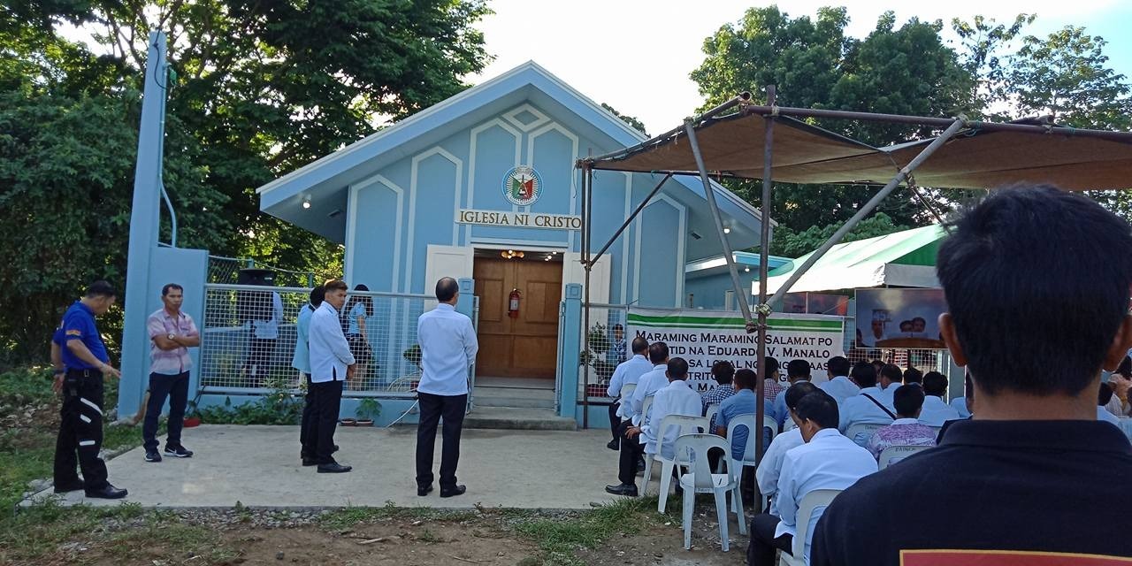 Construction of the church beside the Gammon home began in 2016. (Luzie Gammon)