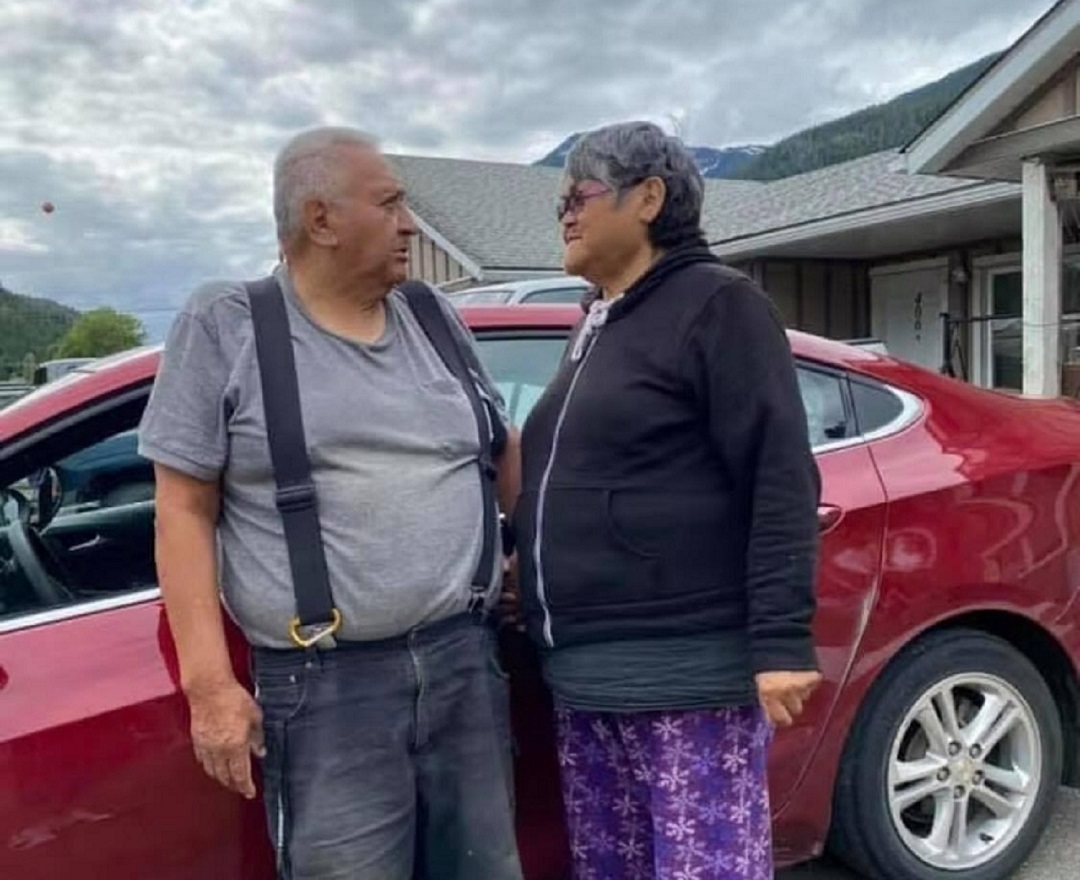 Nisga'a elders Victor Clayton, 73, and his wife, Verna Clayton, 74, died of COVID-19 nine days apart in late January. (Submitted by Vern Clayton)