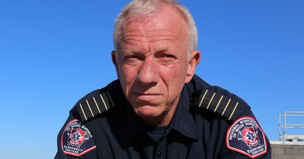 Allen joined the Fort McMurray Fire Department in 2009, two years after he was fired from the Calgary Fire Department. (Marion Warnica/CBC)