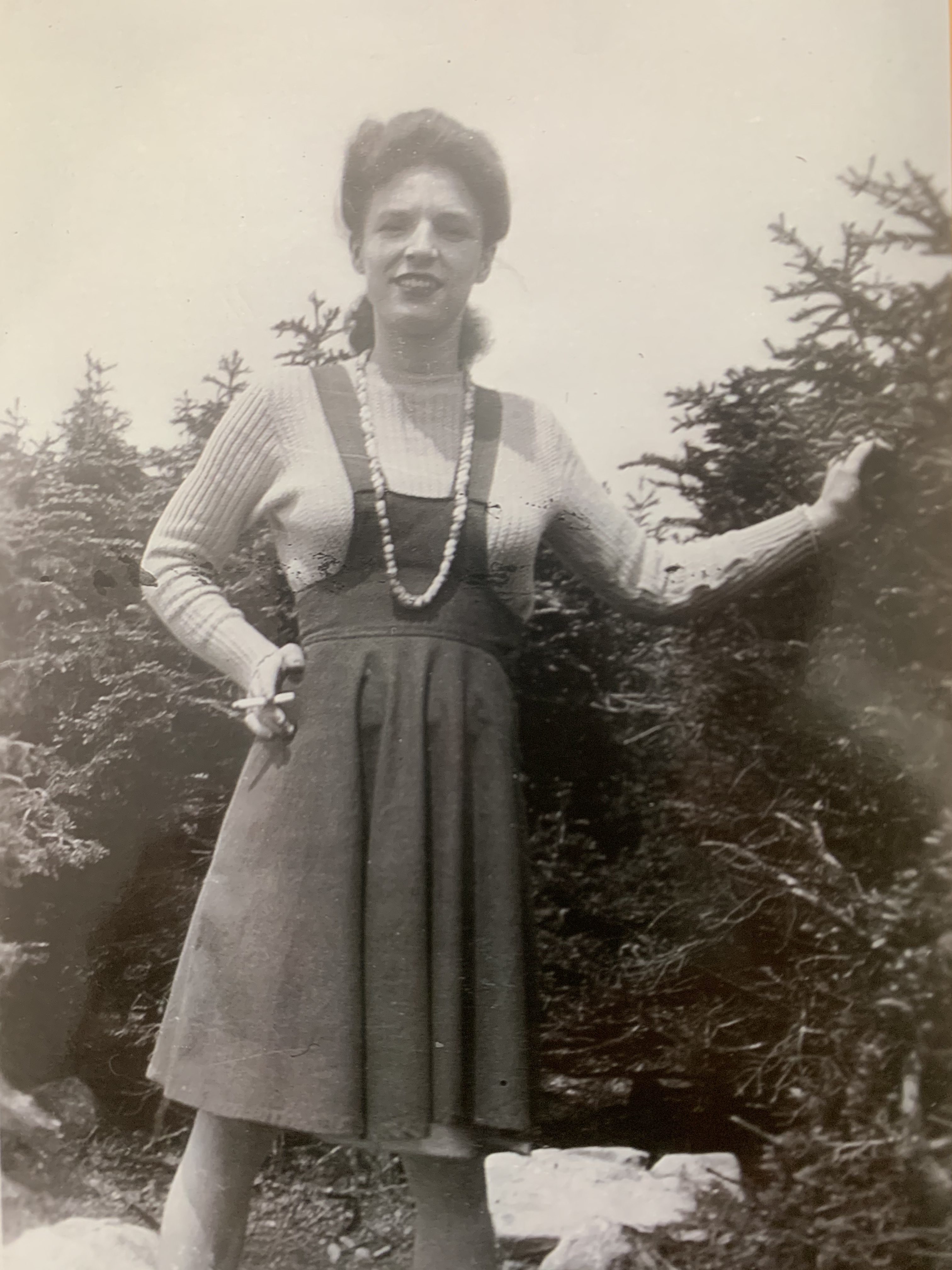 Eileen Penney of Humbermouth, in the early 1940s. Submitted by Terry Gullage