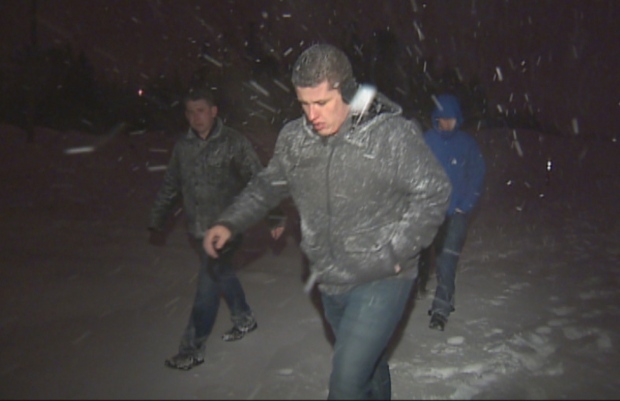 Friends of Josh Miller led exhaustive searches during harsh winter conditions for their 20-year-old friend. (CBC)