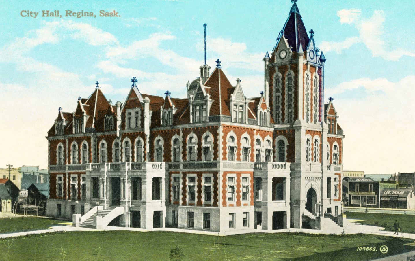 The Regina Orchestral Society's first home was in the original City Hall, located in what is now downtown Regina. (City of Regina Archives-C-0889)