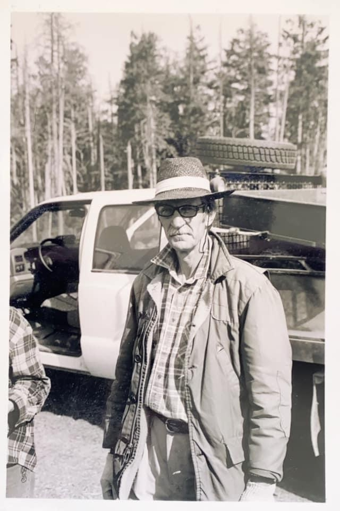 Jerry Krouzel in an undated photo. The long-time treeplanter was working on a job just two weeks before family say COVID-19 felled the tall, formidable forester.