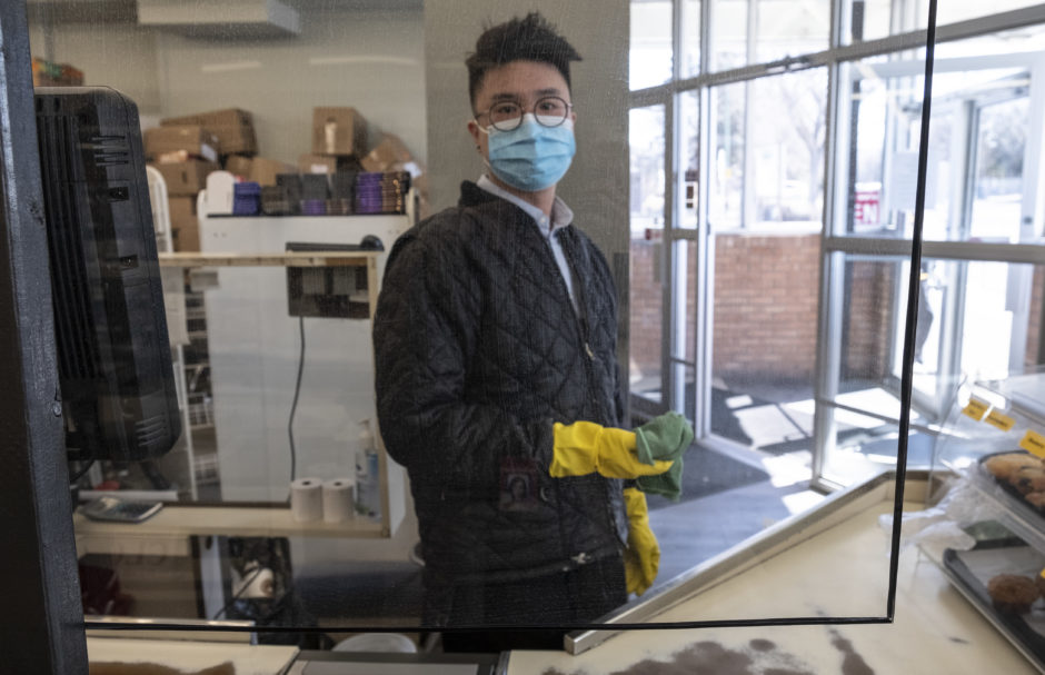 Lakeview Fine Foods in Regina has implemented new protocols to keep employees and customers safe. (Kendall Latimer/CBC)