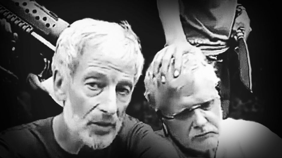 Robert Hall and John Ridsdel as they appeared in a kidnapping video by the Filipino militant group Abu Sayyaf