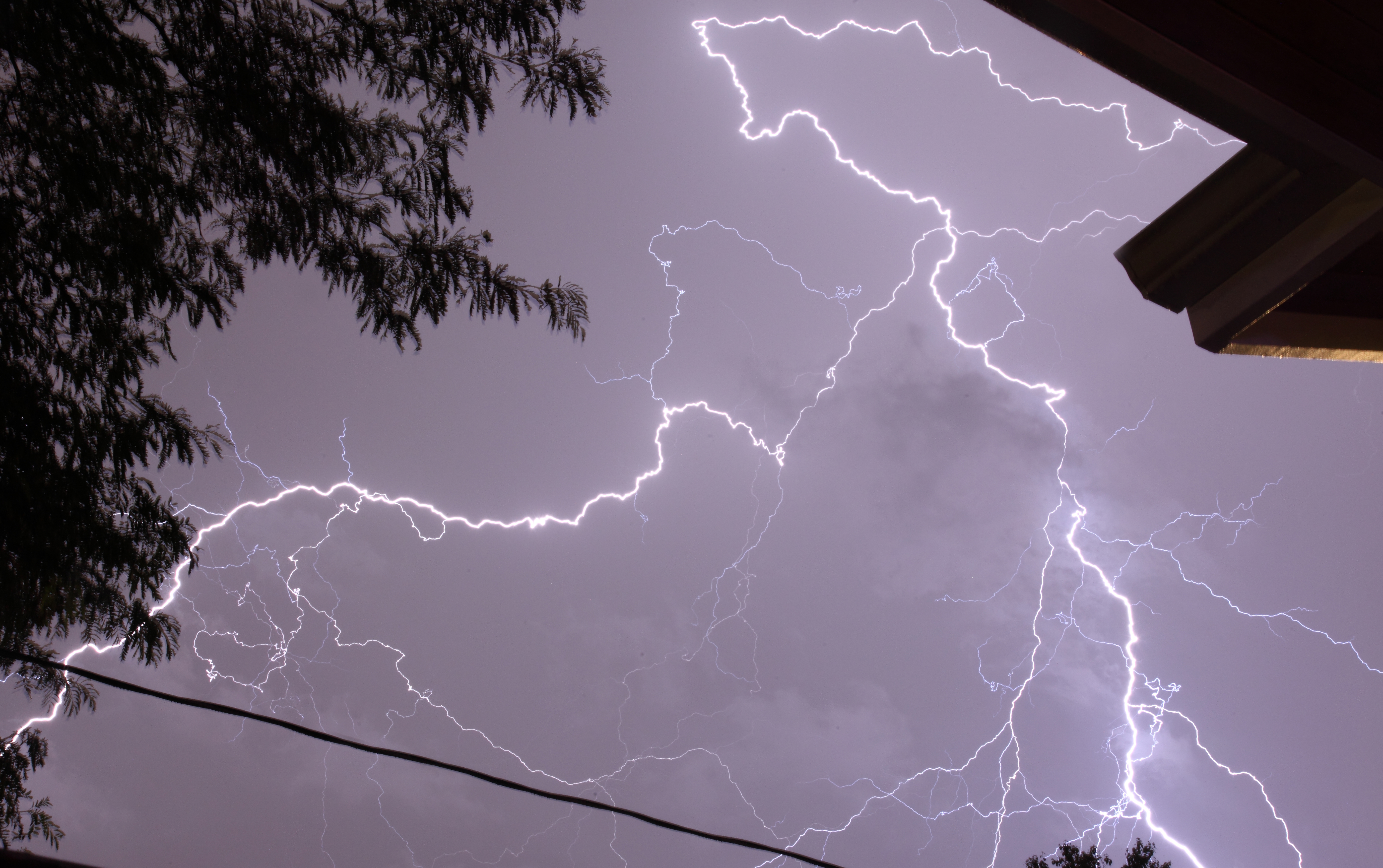 Weather conditions can be predicted but figuring out where lighting might strike, and if it will actually spark a fire, is a more complex task. (Eric Foss/CBC)