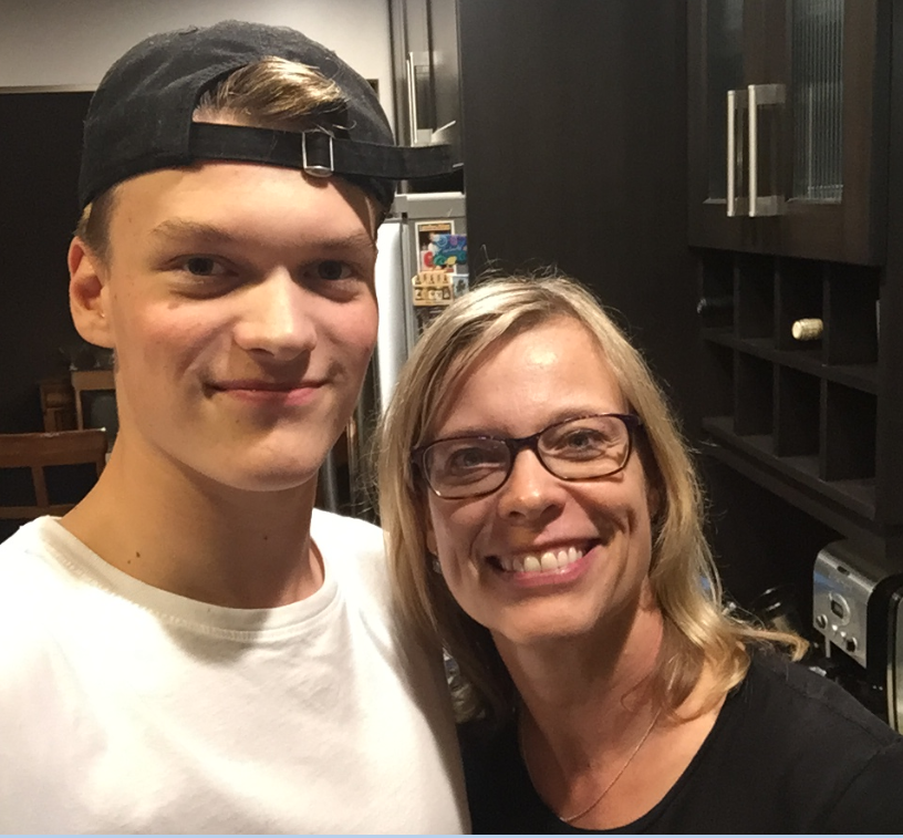 Logan’s mother, Shauna Nordstrom, was excited for her son to have the opportunity he always wanted, to play Junior A hockey. (Shauna Nordstrom)