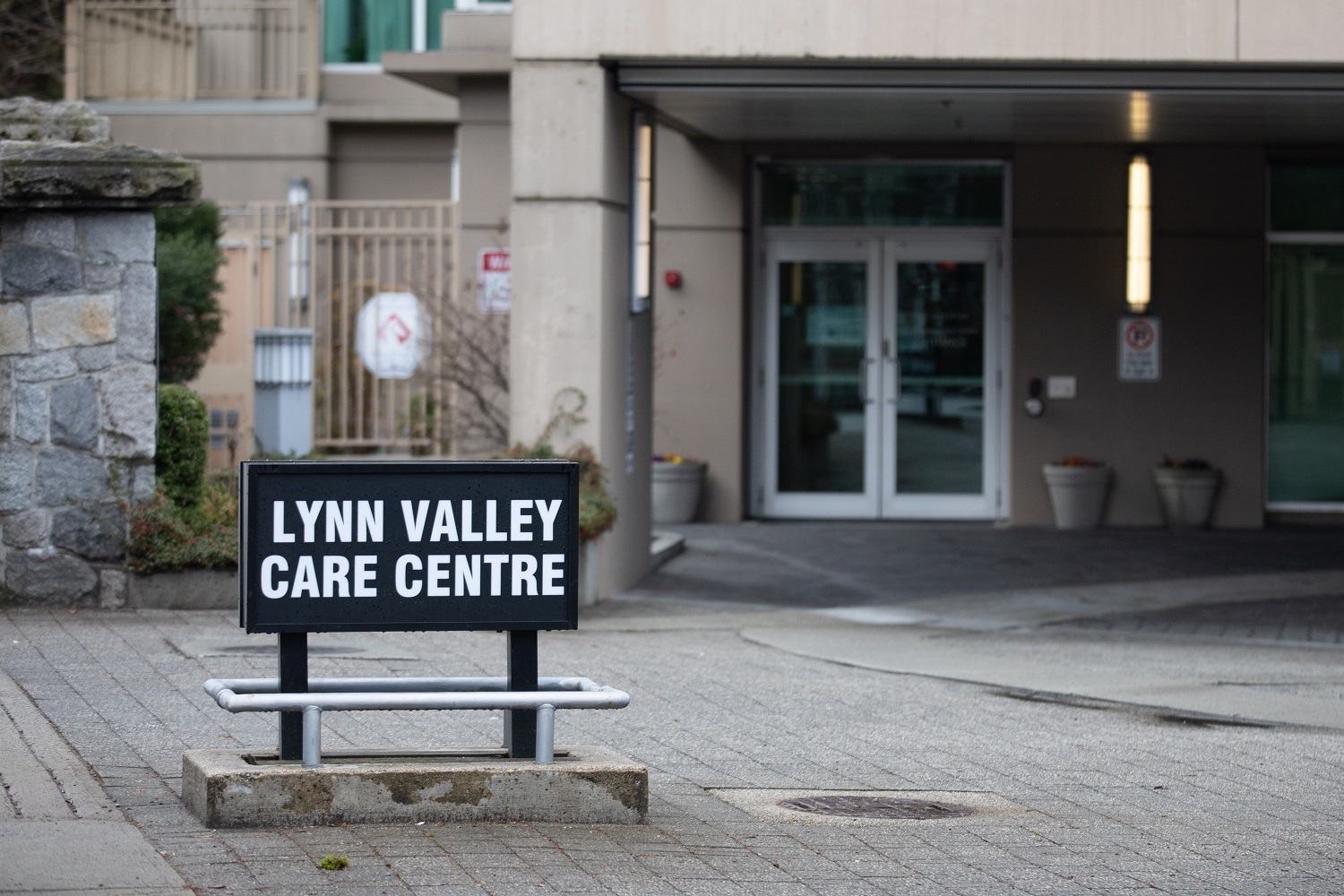 The Lynn Valley Care Centre in North Vancouver on Monday, March 23, 2020. (Maggie MacPherson/CBC)