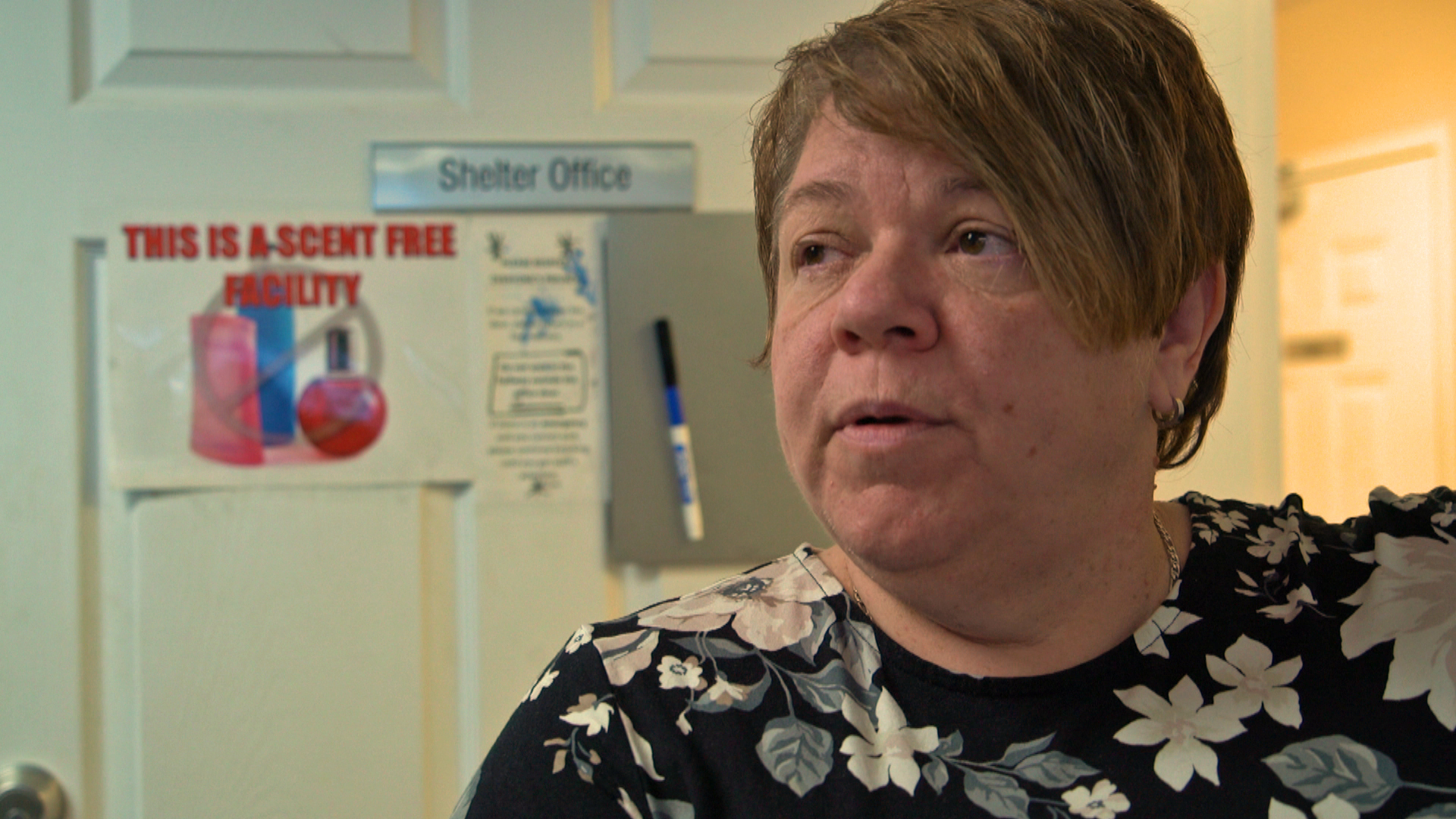 Michelle Greene is executive director of the Iris Kirby House. (Sherry Vivian/CBC)