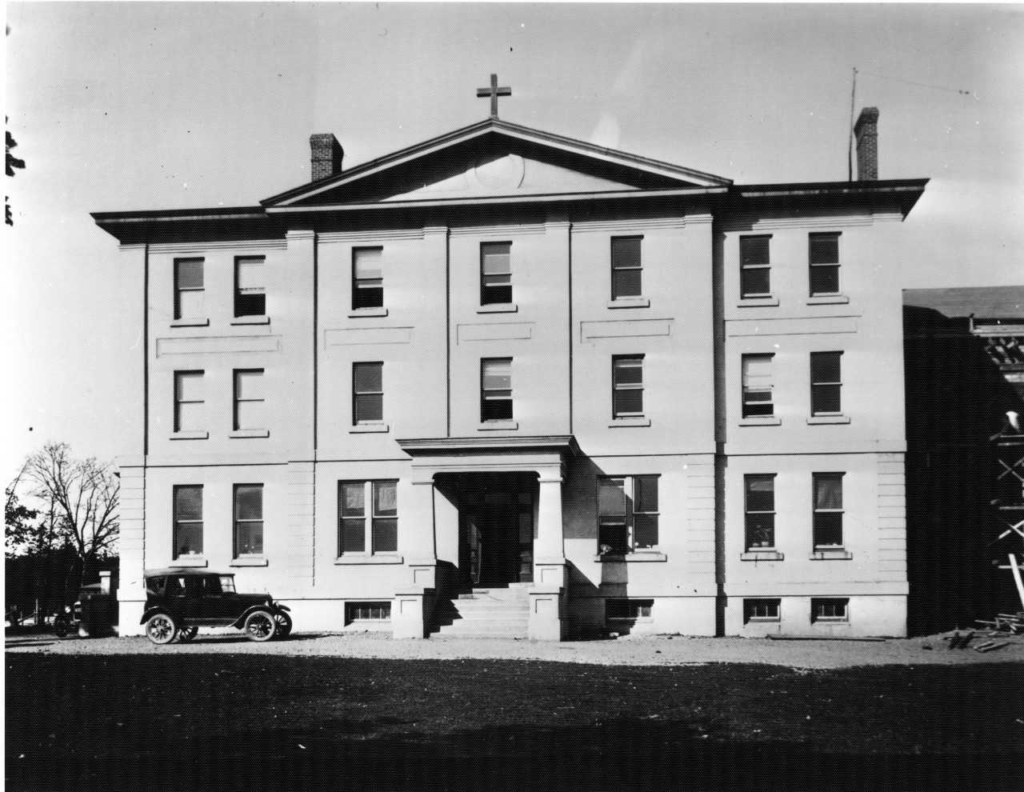 Mount Cashel was demolished in 1999. The land is now the site of a strip mall with a supermarket. The proceeds from the land deal went to victims. (City of St. John’s Archive)