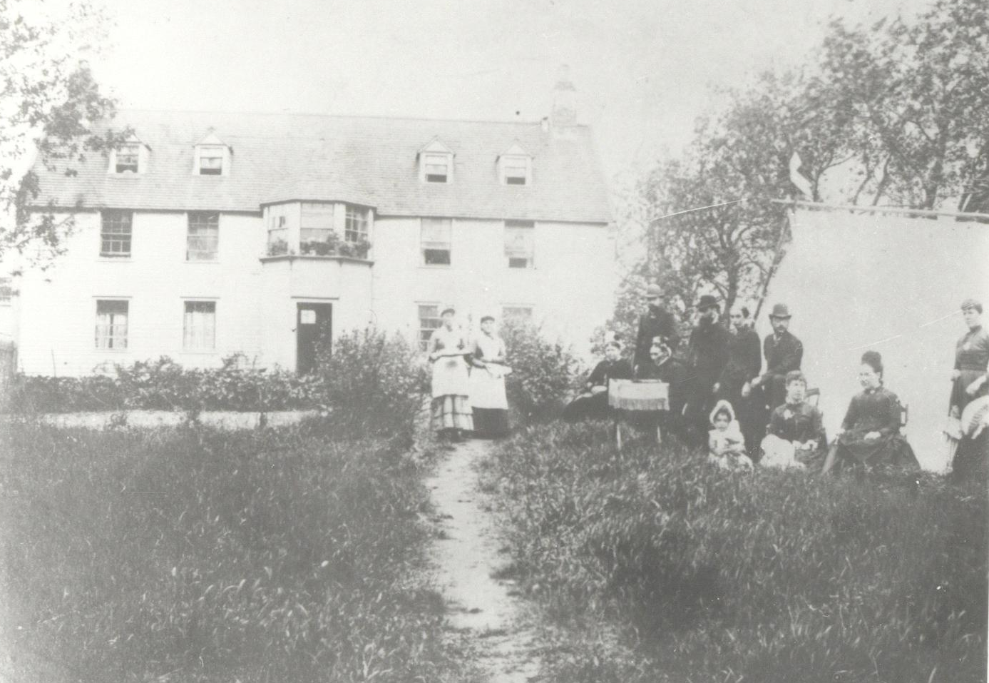 A rare image of the Royal Lake Pavillion in Quidi Vidi in the 1890s. (MUN Special Collections and Archives)