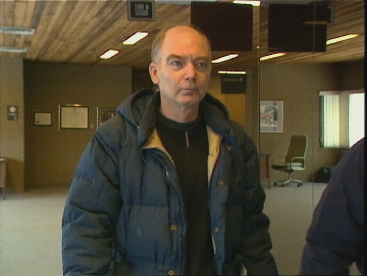 Roger Bell was one of 10 main suspects the police investigated. This is a picture from a court appearance in 1997. (CBC)