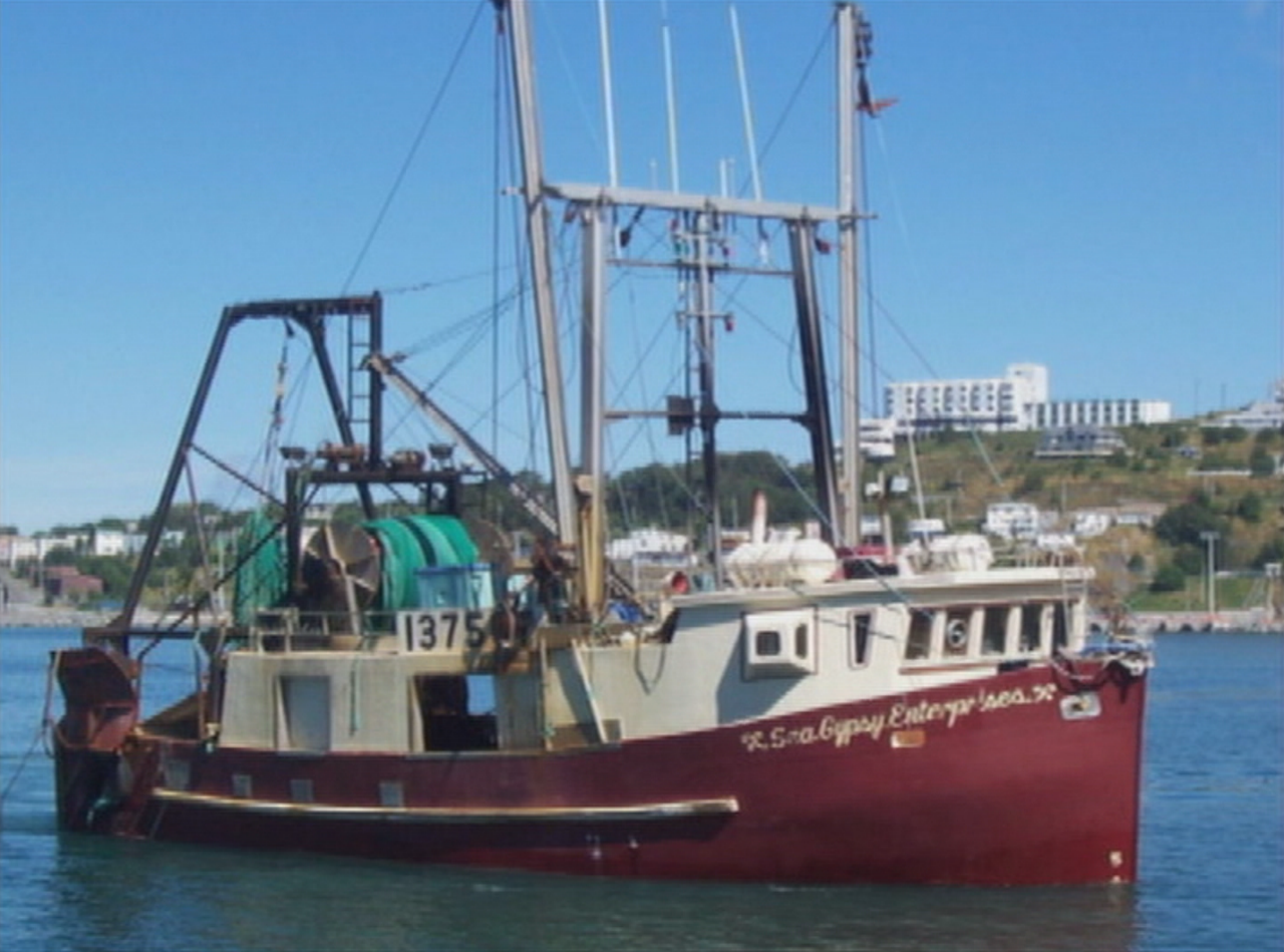 An archival photo of the Sea Gypsy. (CBC)