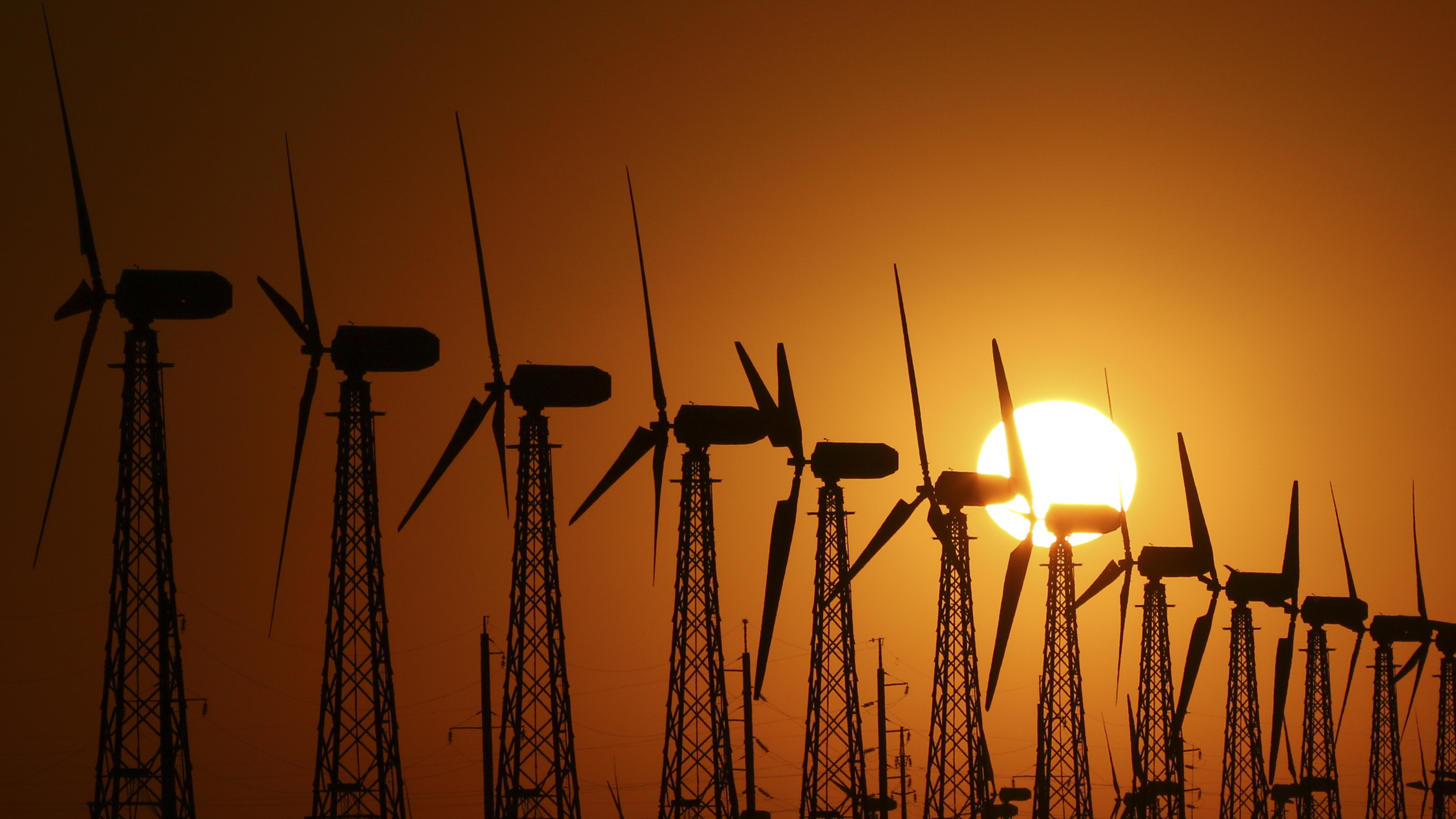 Metals such as manganese, nickel and copper are critical for the construction of wind turbines. (Reuters)