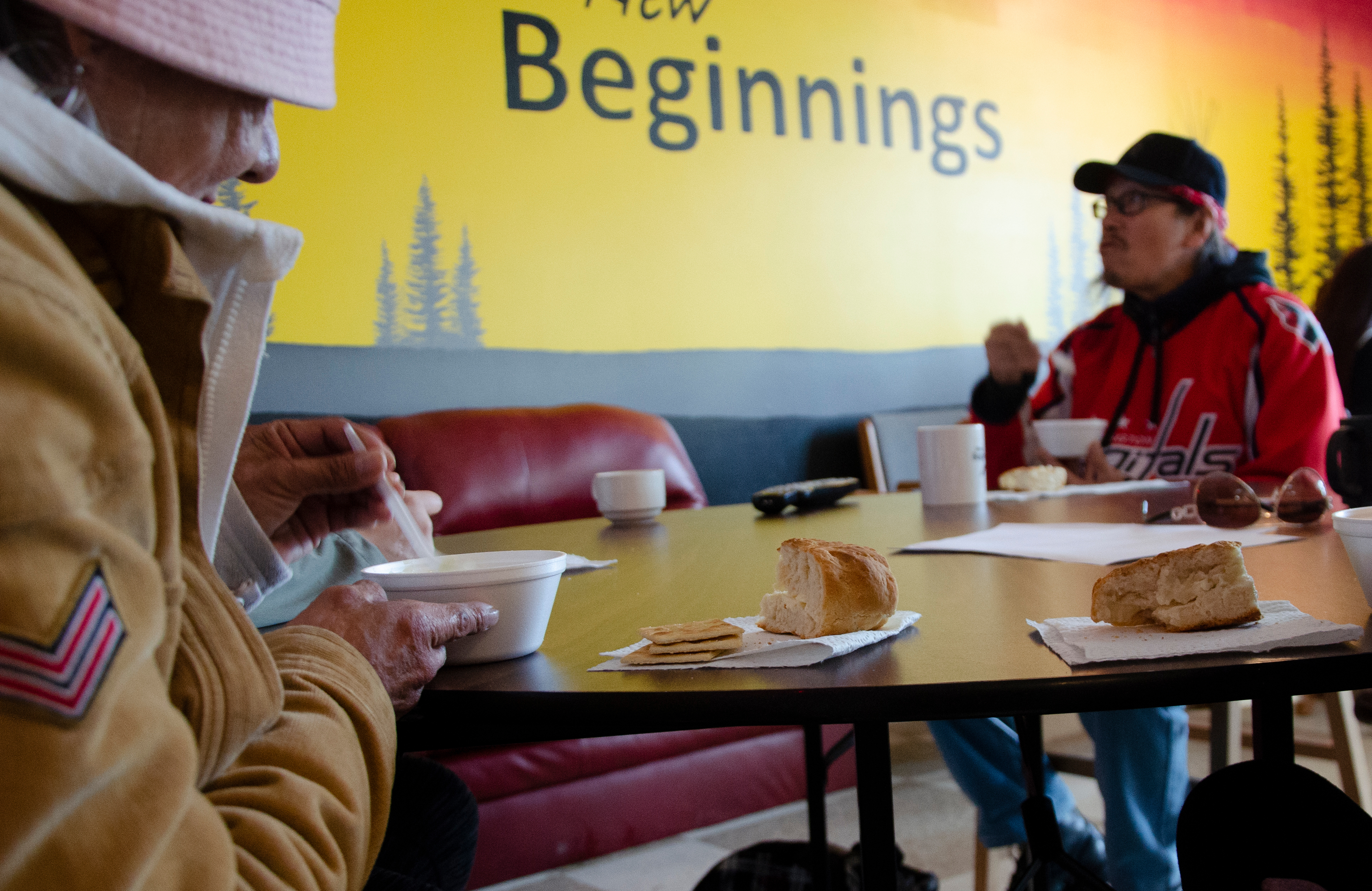 The New Beginnings Outreach Centre was designed by Cote First Nation and is funded by Public Health Agency of Canada and First nations and Inuit Health Branch. 